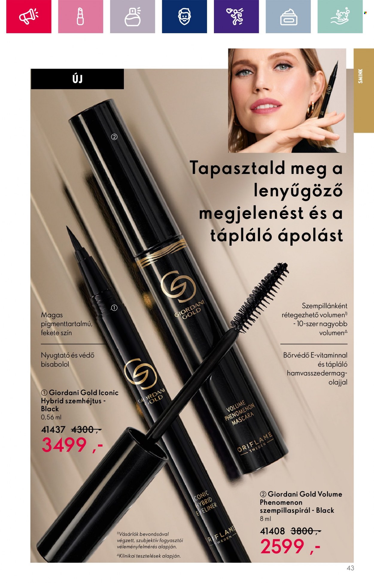 Oriflame akciós újságok - 2023.10.11 - 2023.10.30. Oldal 43
