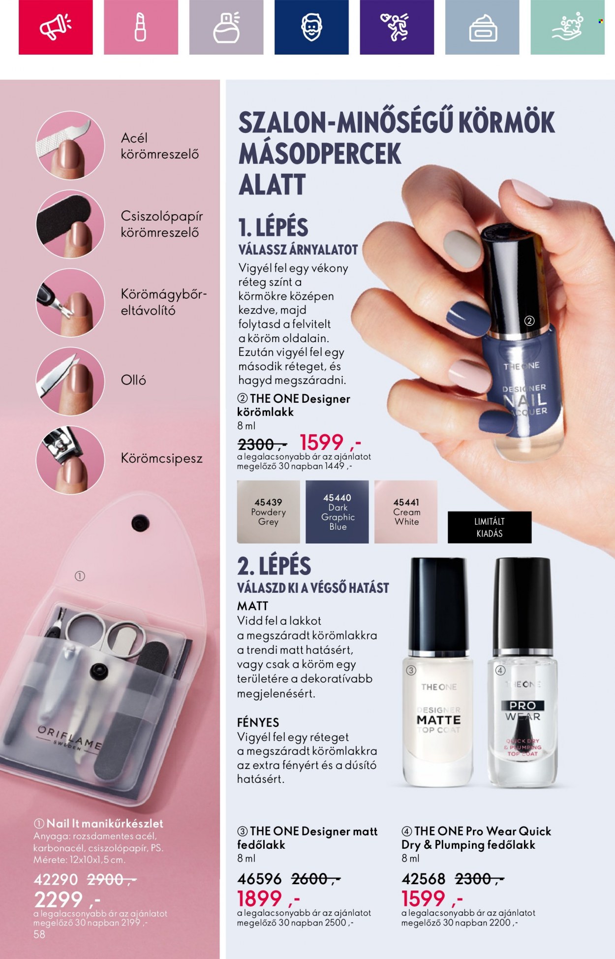 Oriflame akciós újságok - 2023.10.11 - 2023.10.30. Oldal 58