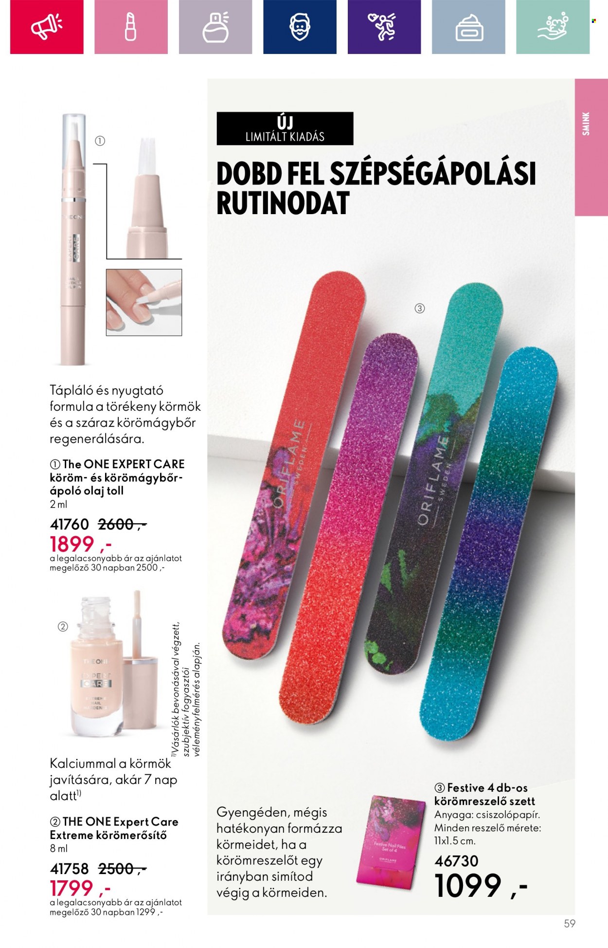 Oriflame akciós újságok - 2023.10.11 - 2023.10.30. Oldal 59