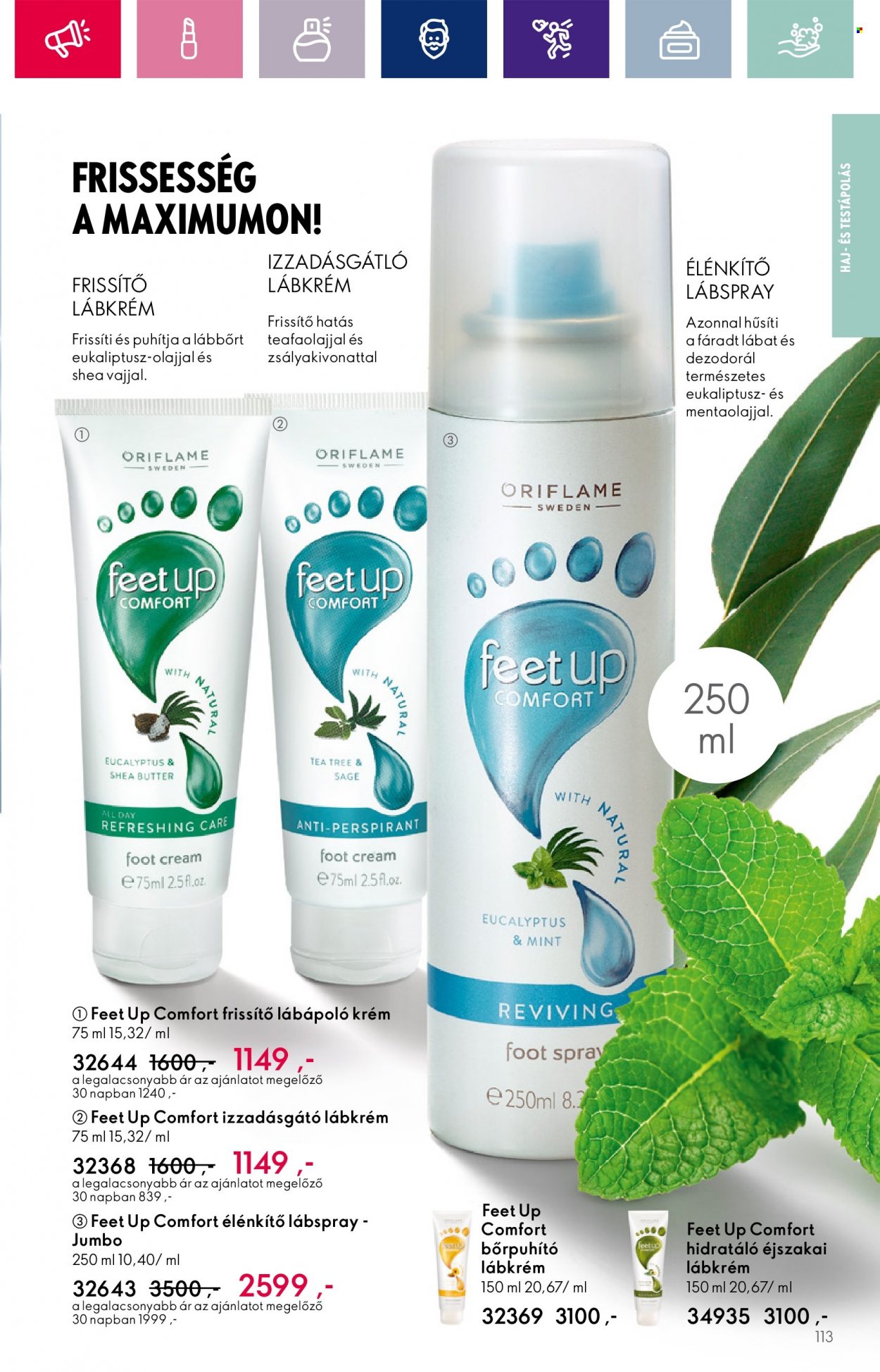 Oriflame akciós újságok - 2023.10.11 - 2023.10.30. Oldal 113