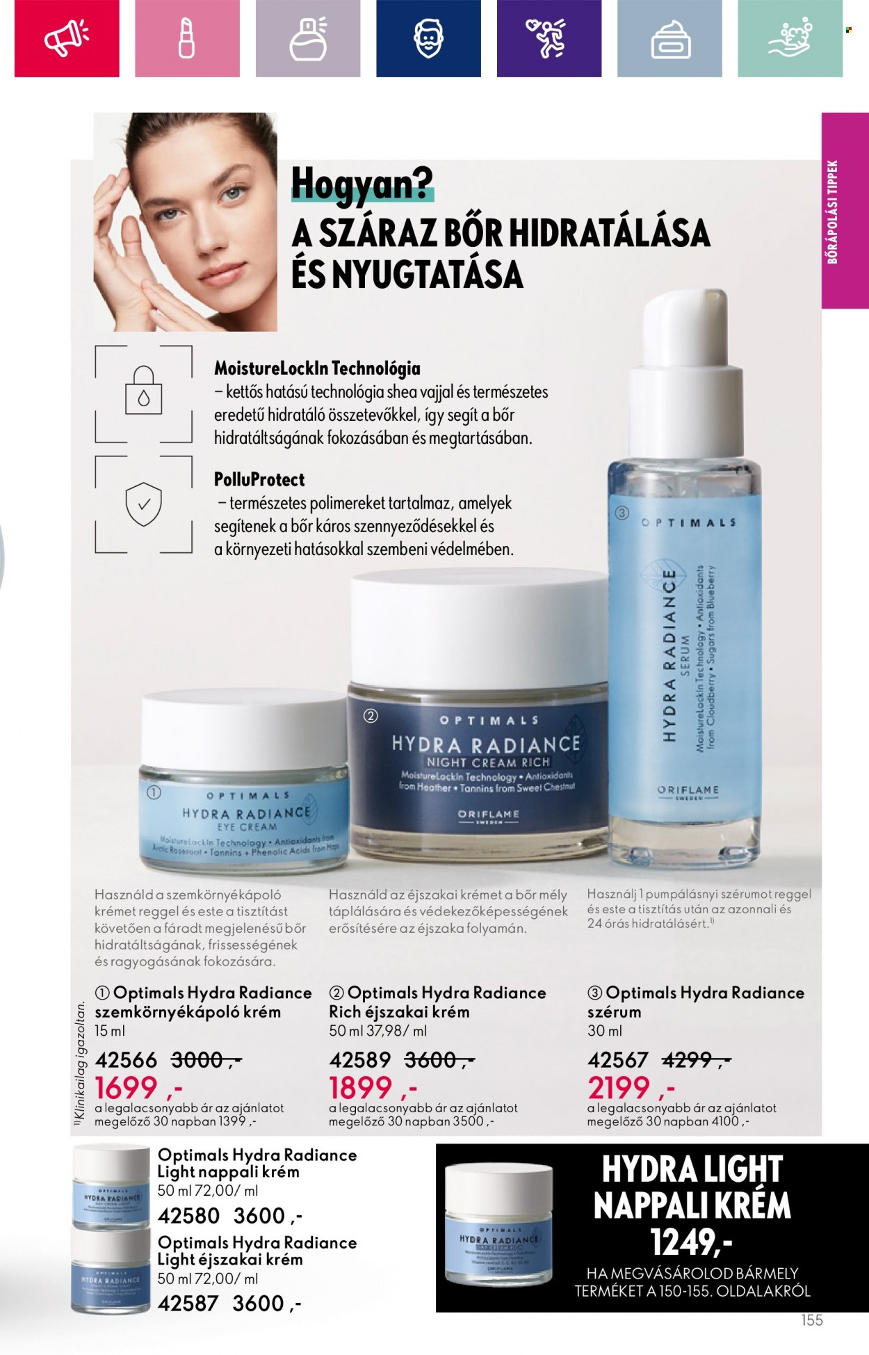 Oriflame akciós újságok - 2023.10.11 - 2023.10.30. Oldal 155
