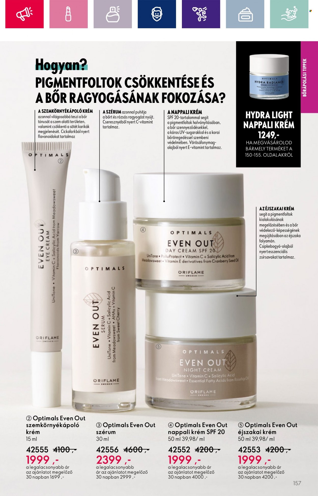Oriflame akciós újságok - 2023.10.11 - 2023.10.30. Oldal 157
