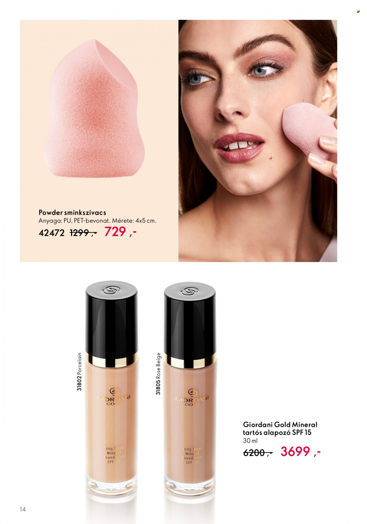 Oriflame akciós újságok - 2023.10.11 - 2023.10.30. Oldal 14