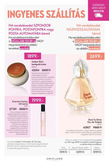 Újság Oriflame - 2023.10.11 - 2023.10.30.
