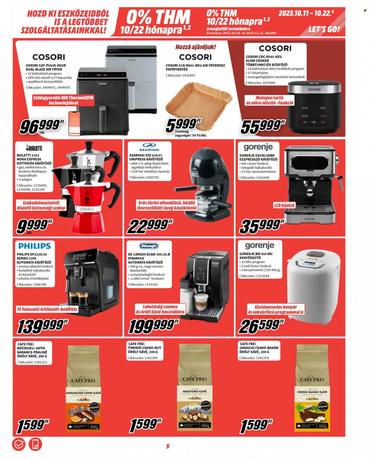 MediaMarkt akciós újságok - 2023.10.11 - 2023.10.22. Oldal 5