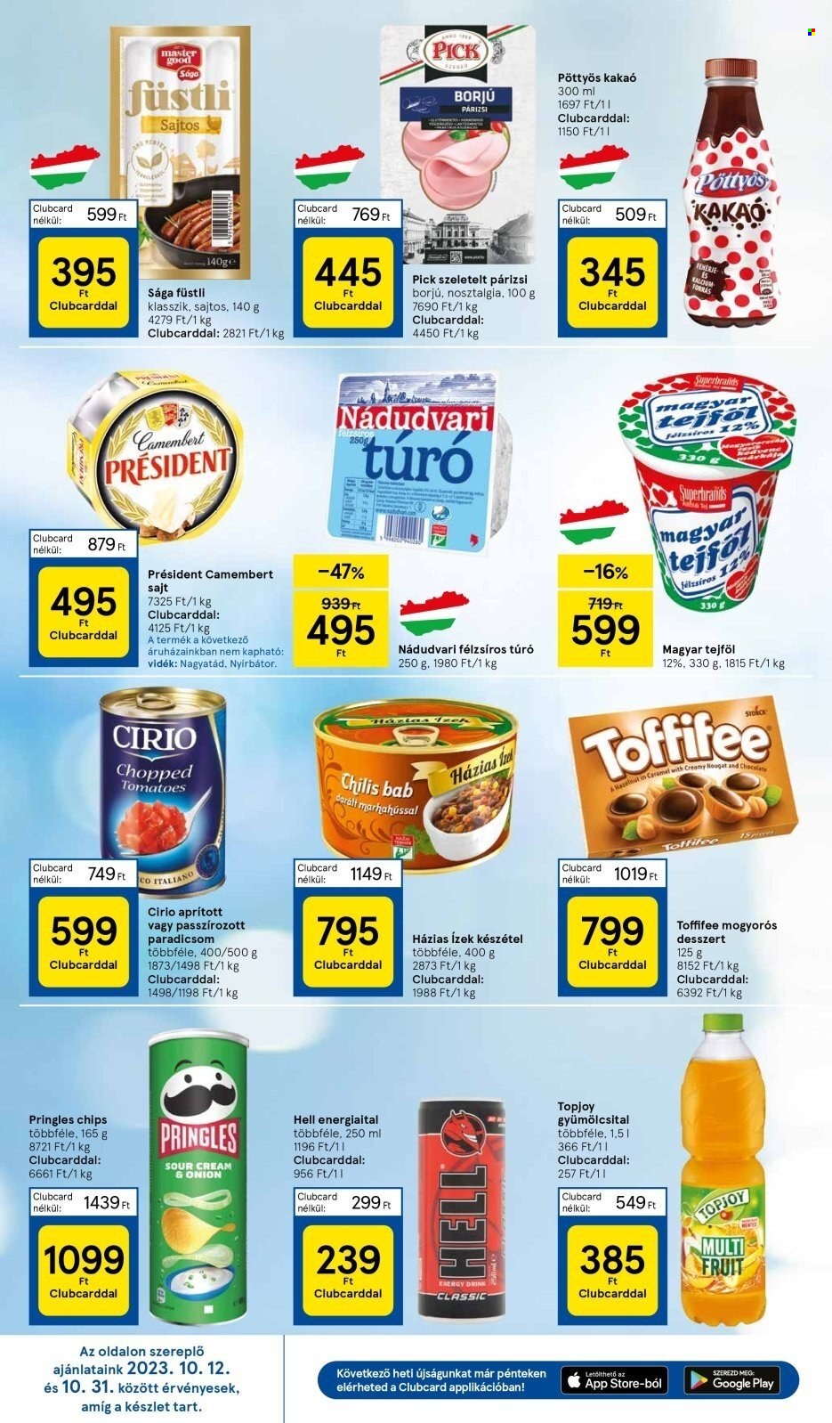 TESCO akciós újságok - 2023.10.19 - 2023.10.25. Oldal 6