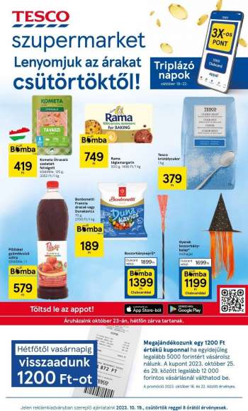 Újság TESCO - 2023.10.19 - 2023.10.25.