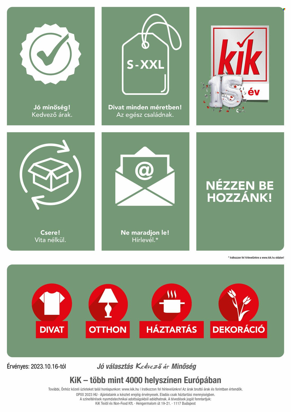 Kik akciós újságok. Oldal 23