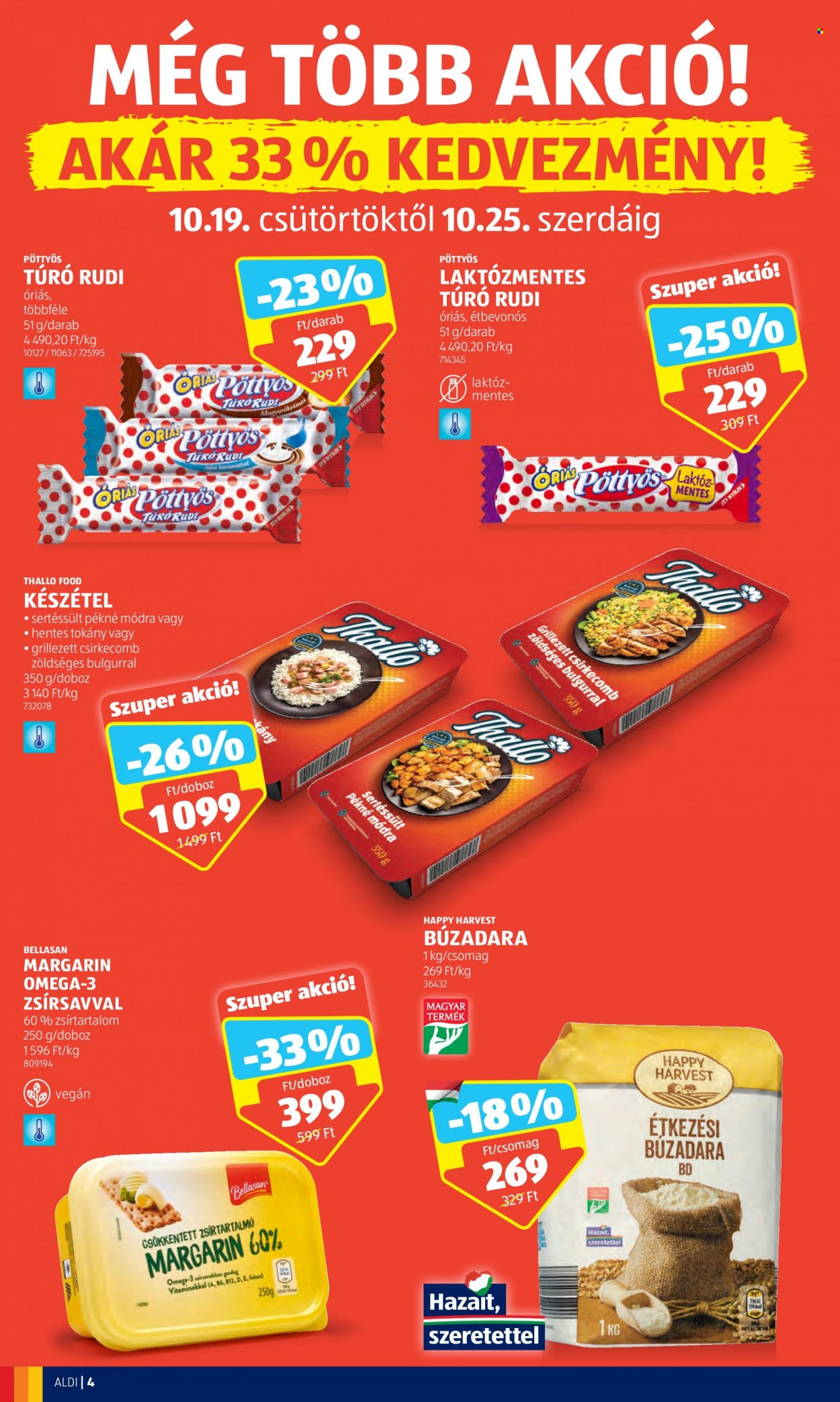Aldi akciós újságok - 2023.10.19 - 2023.10.25. Oldal 4