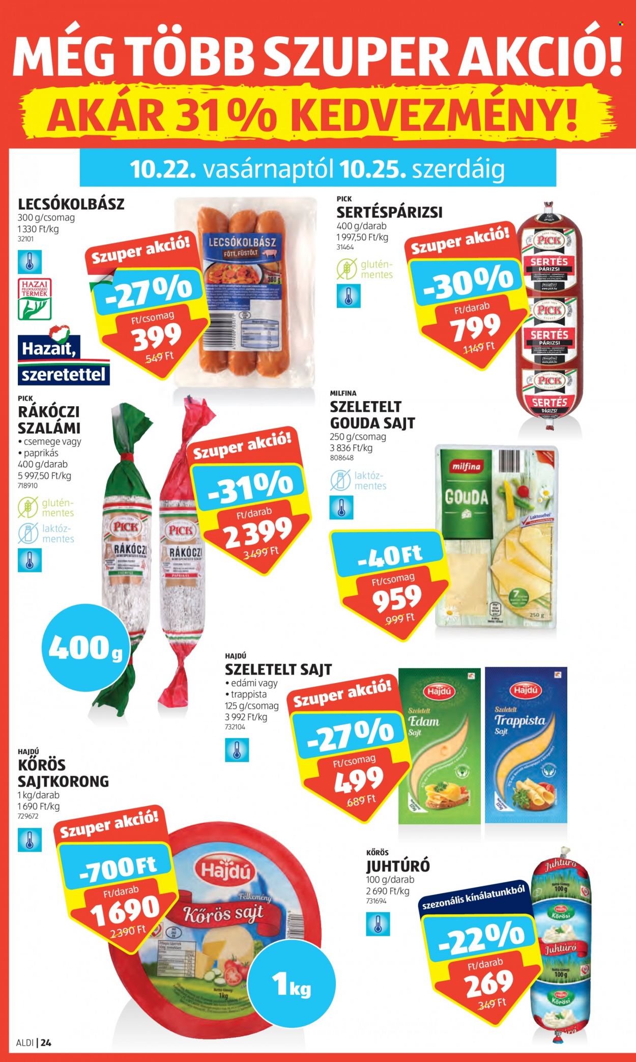 Aldi akciós újságok - 2023.10.19 - 2023.10.25. Oldal 30