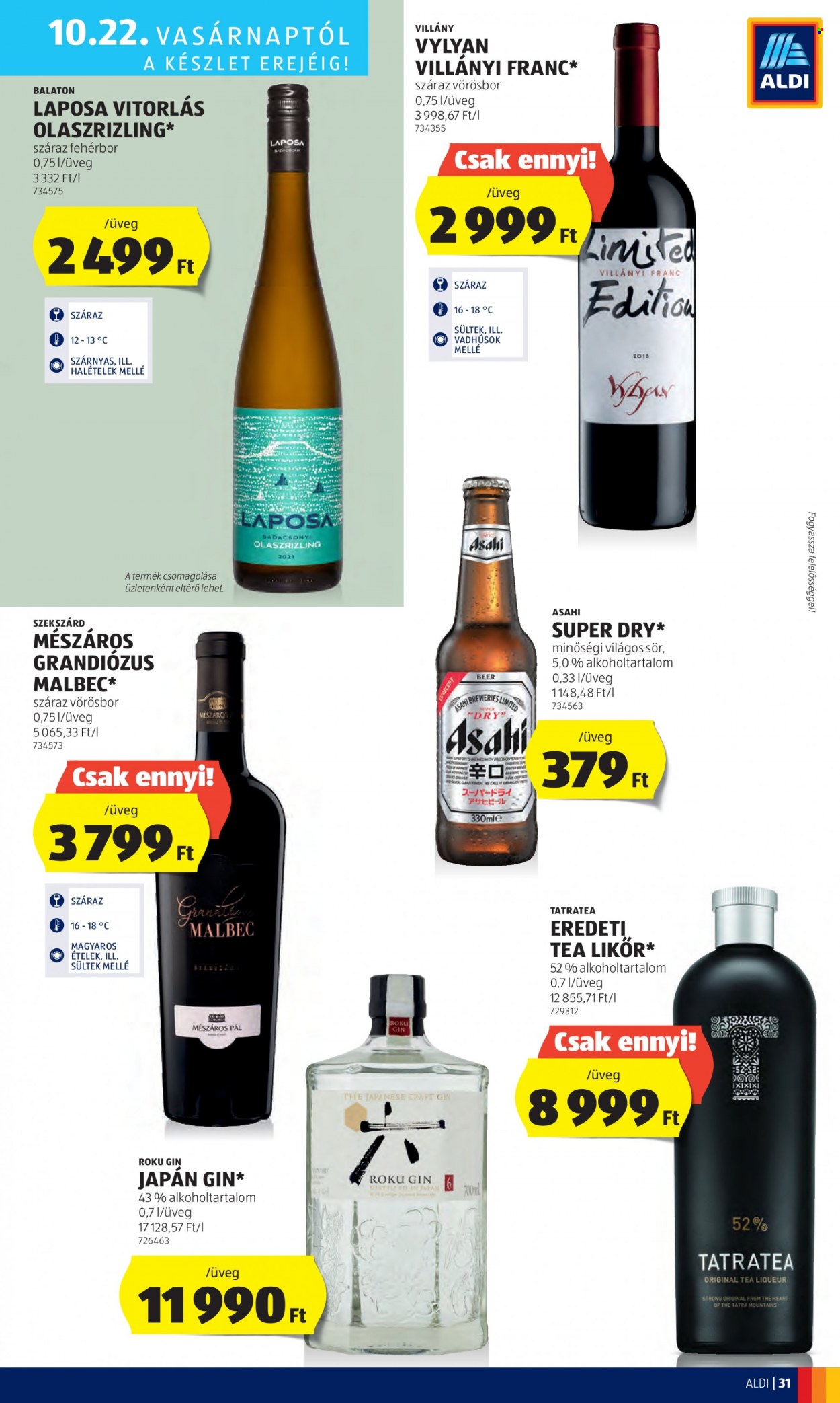 Aldi akciós újságok - 2023.10.19 - 2023.10.25. Oldal 37