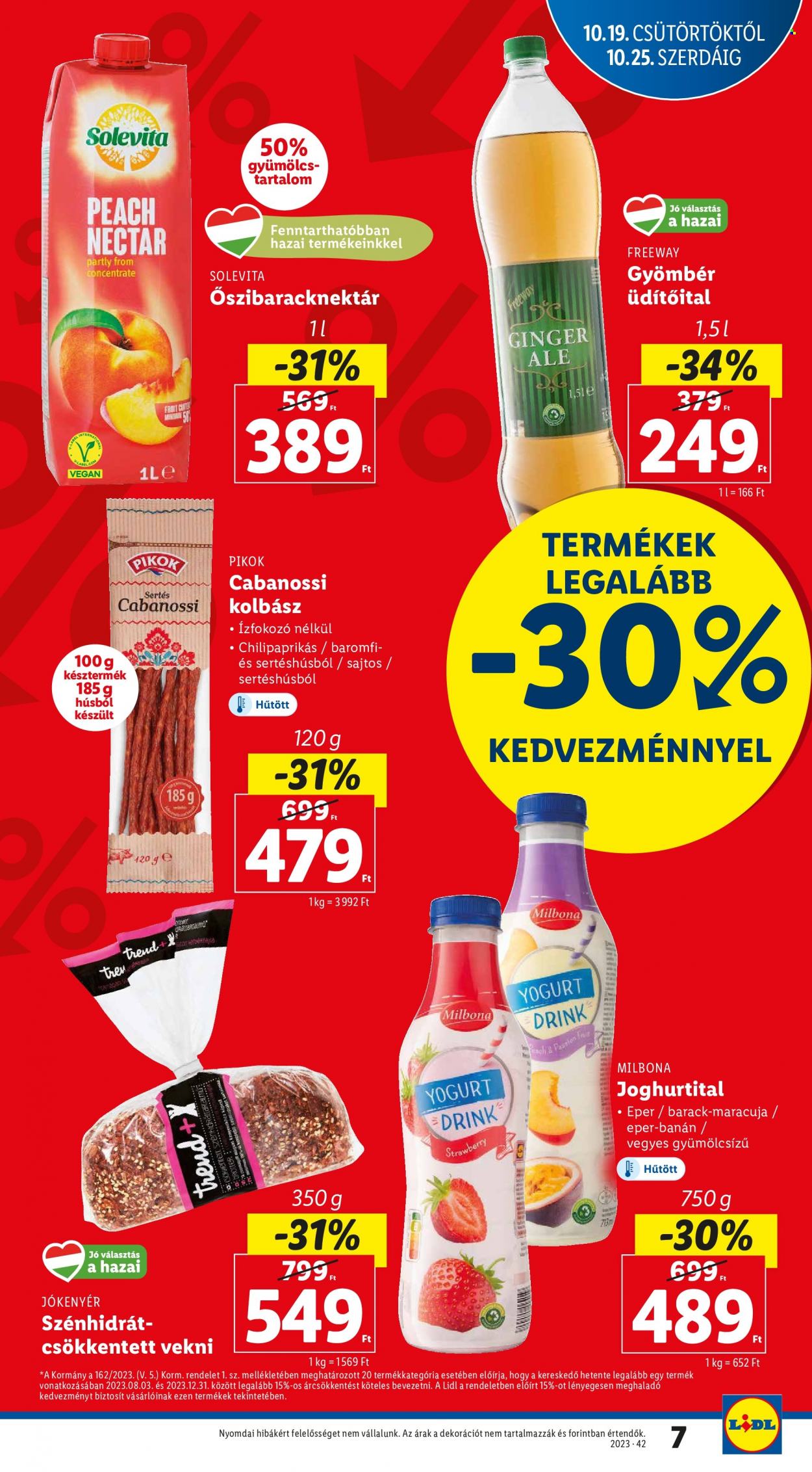 Lidl akciós újságok - 2023.10.19 - 2023.10.25. Oldal 7