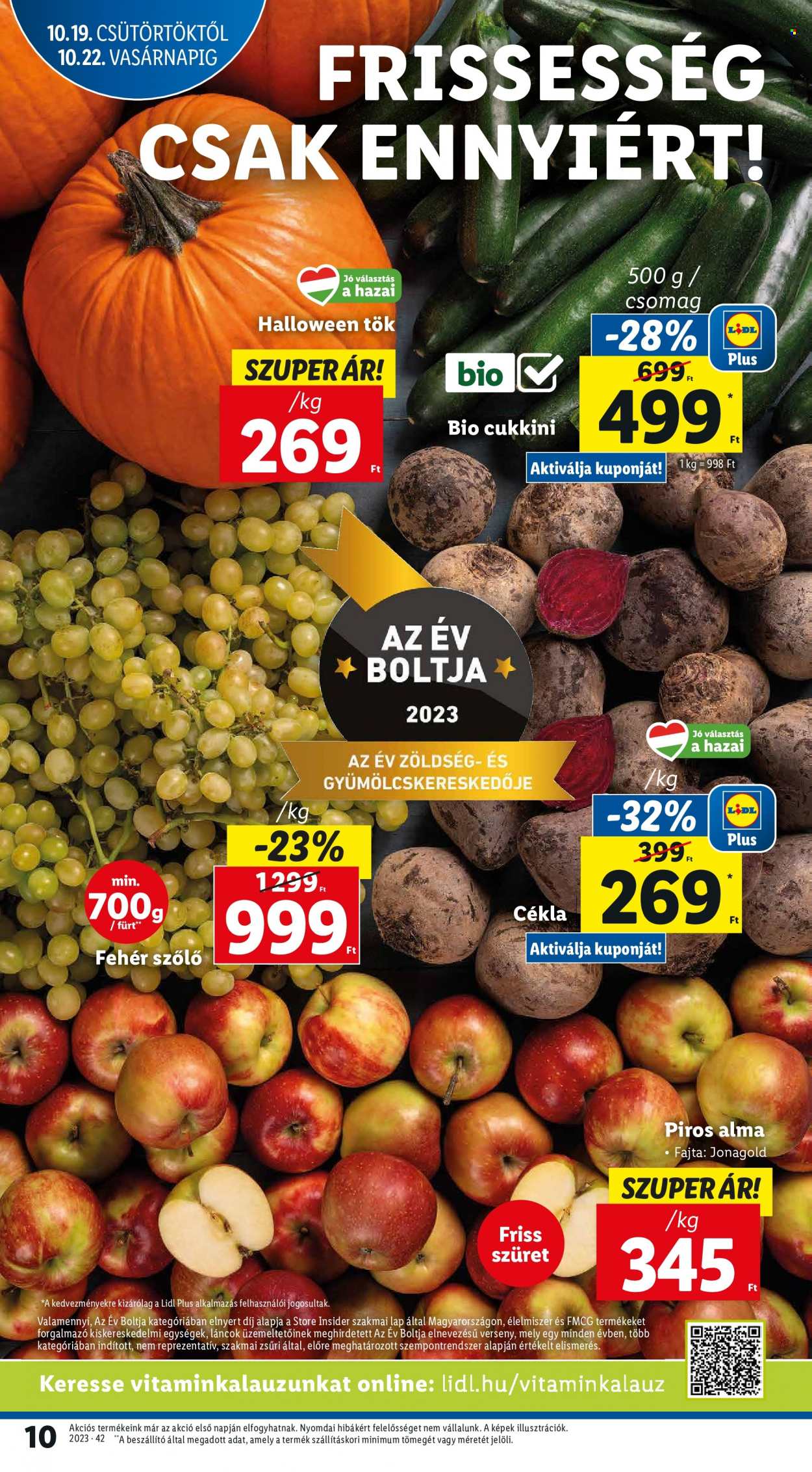 Lidl akciós újságok - 2023.10.19 - 2023.10.25. Oldal 10