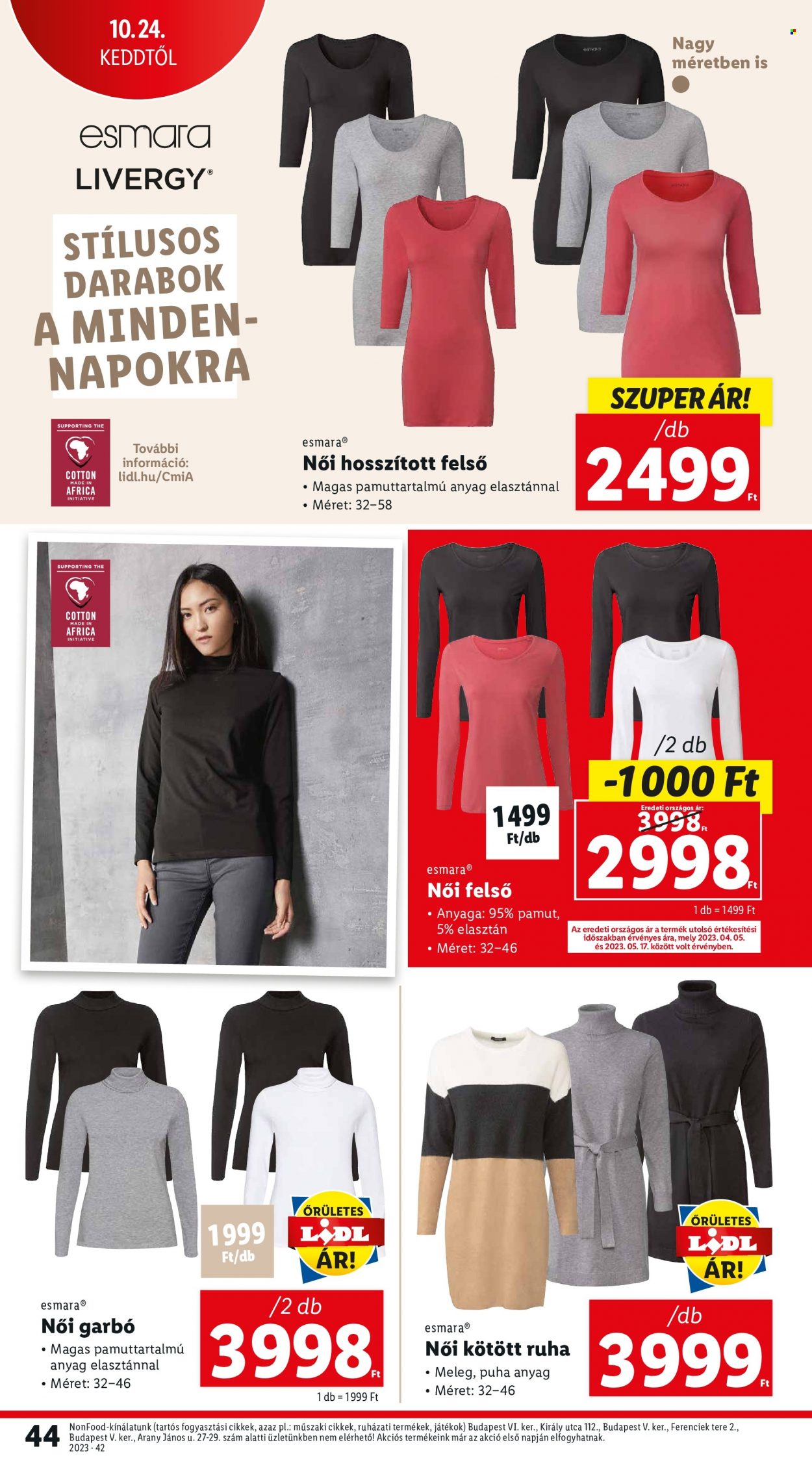 Lidl akciós újságok - 2023.10.19 - 2023.10.25. Oldal 44