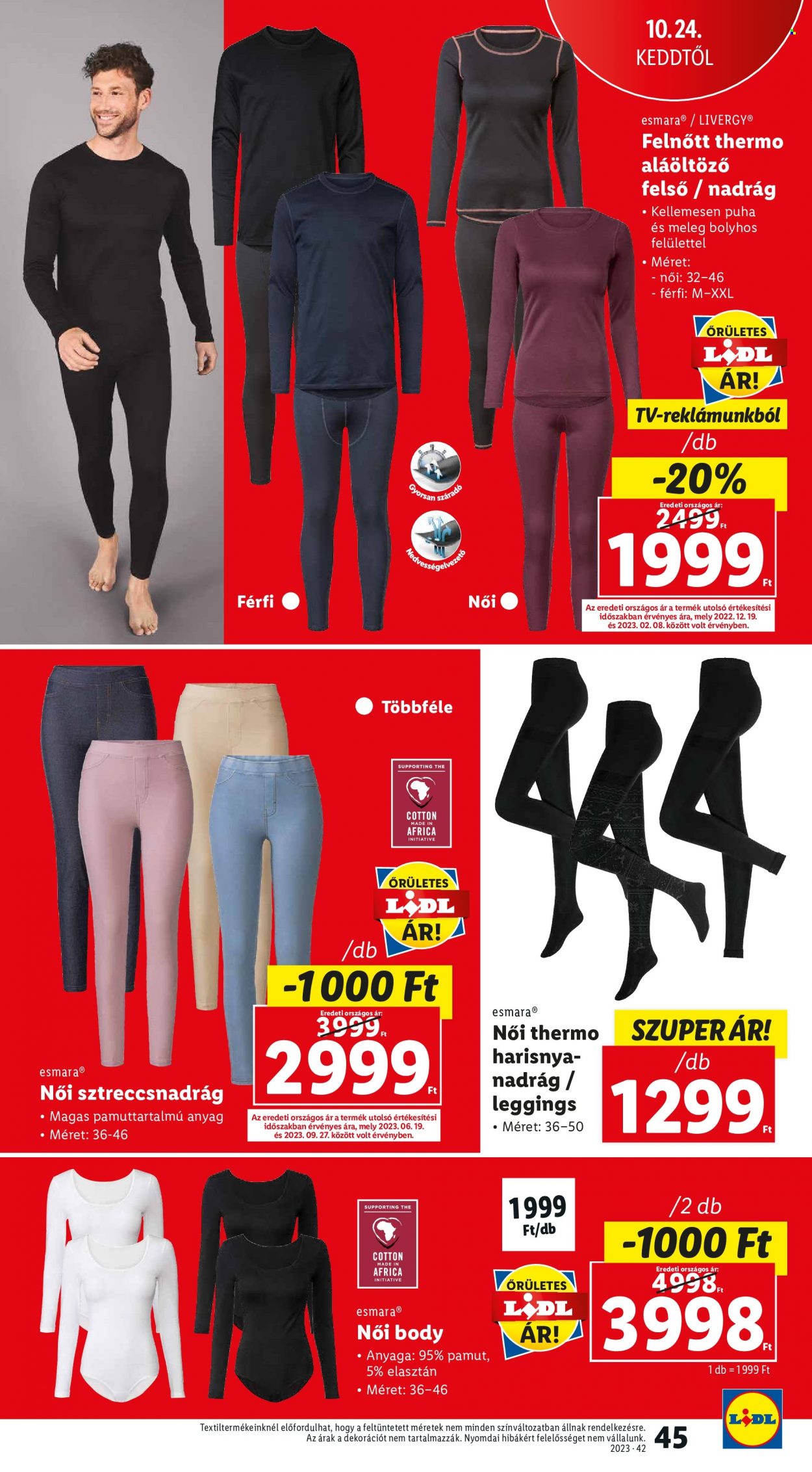 Lidl akciós újságok - 2023.10.19 - 2023.10.25. Oldal 45