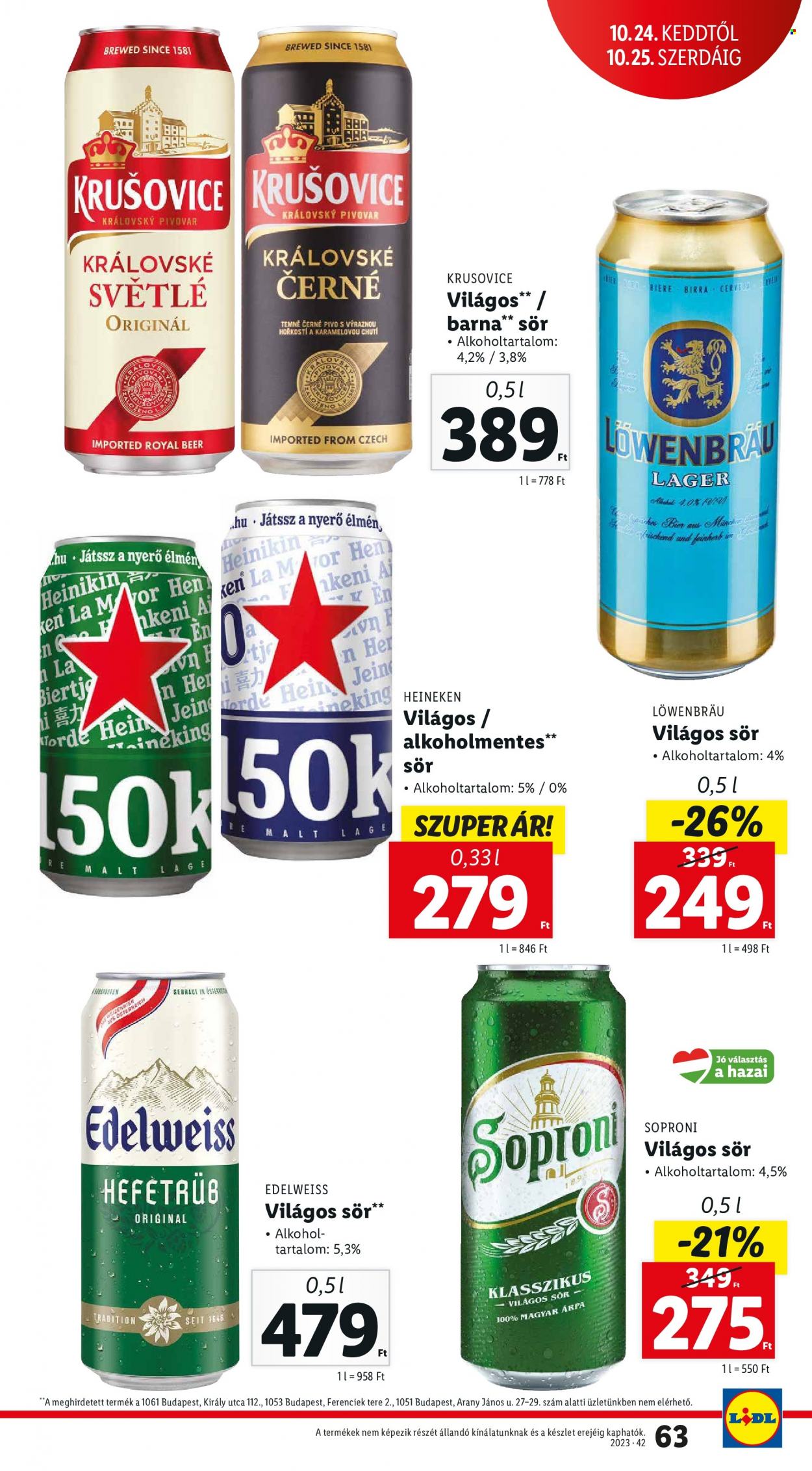 Lidl akciós újságok - 2023.10.19 - 2023.10.25. Oldal 63