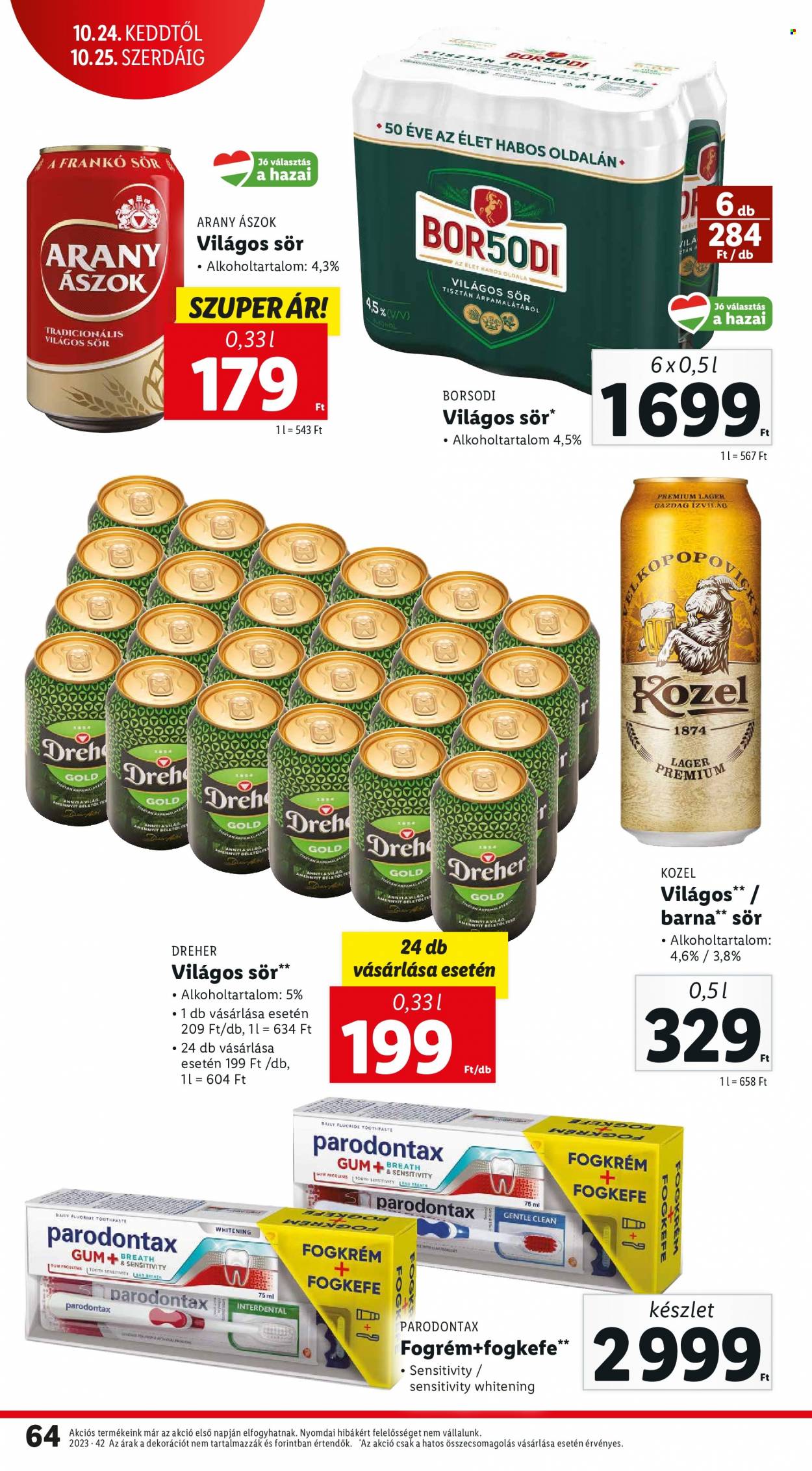 Lidl akciós újságok - 2023.10.19 - 2023.10.25. Oldal 64