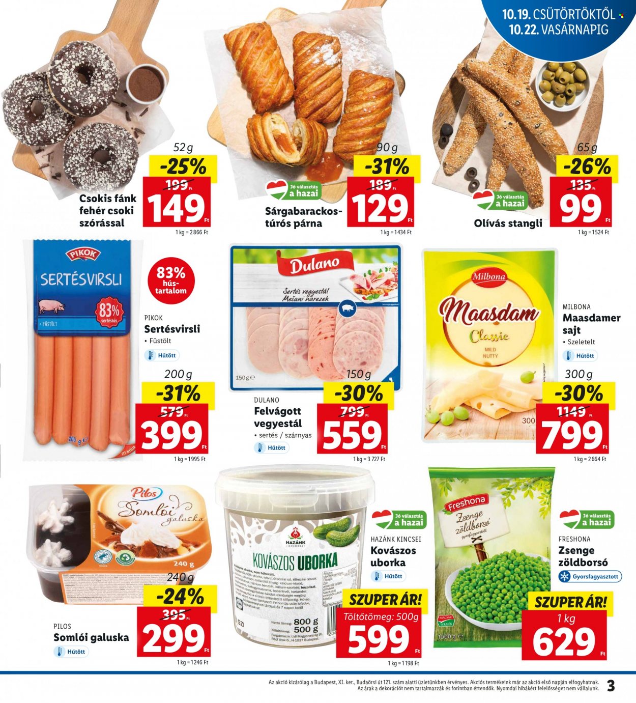 Lidl akciós újságok - 2023.10.19 - 2023.10.22. Oldal 3