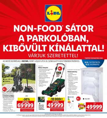 Újság Lidl - 2023.10.19 - 2023.10.22.