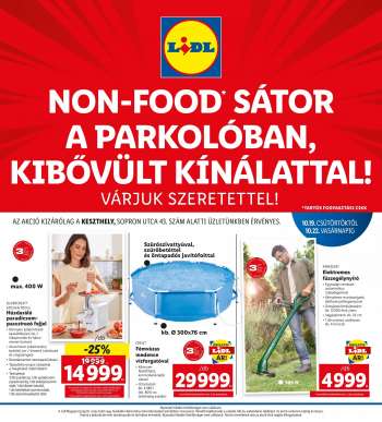 Újság Lidl - 2023.10.19 - 2023.10.22.