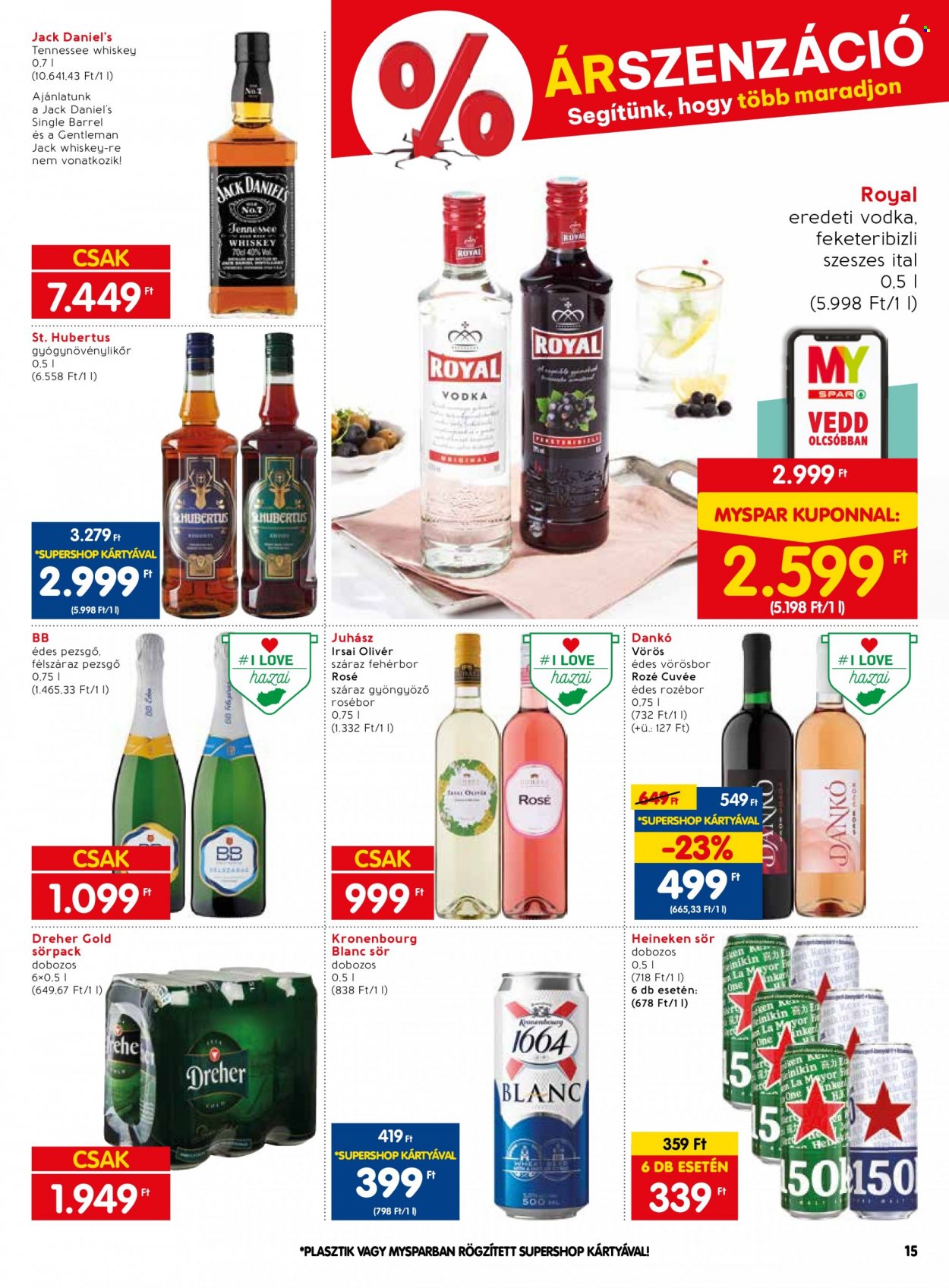 SPAR akciós újságok - 2023.10.19 - 2023.10.25. Oldal 15