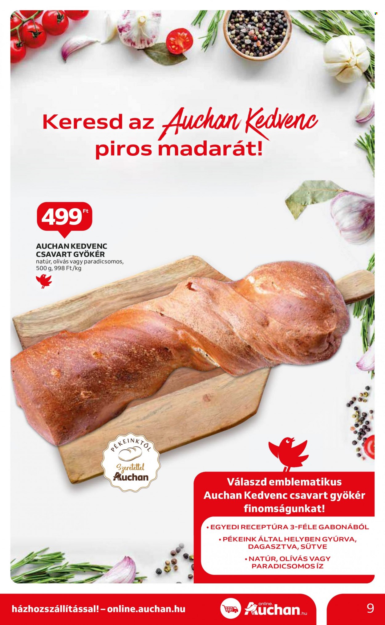 Auchan akciós újságok - 2023.10.19 - 2023.10.25. Oldal 9