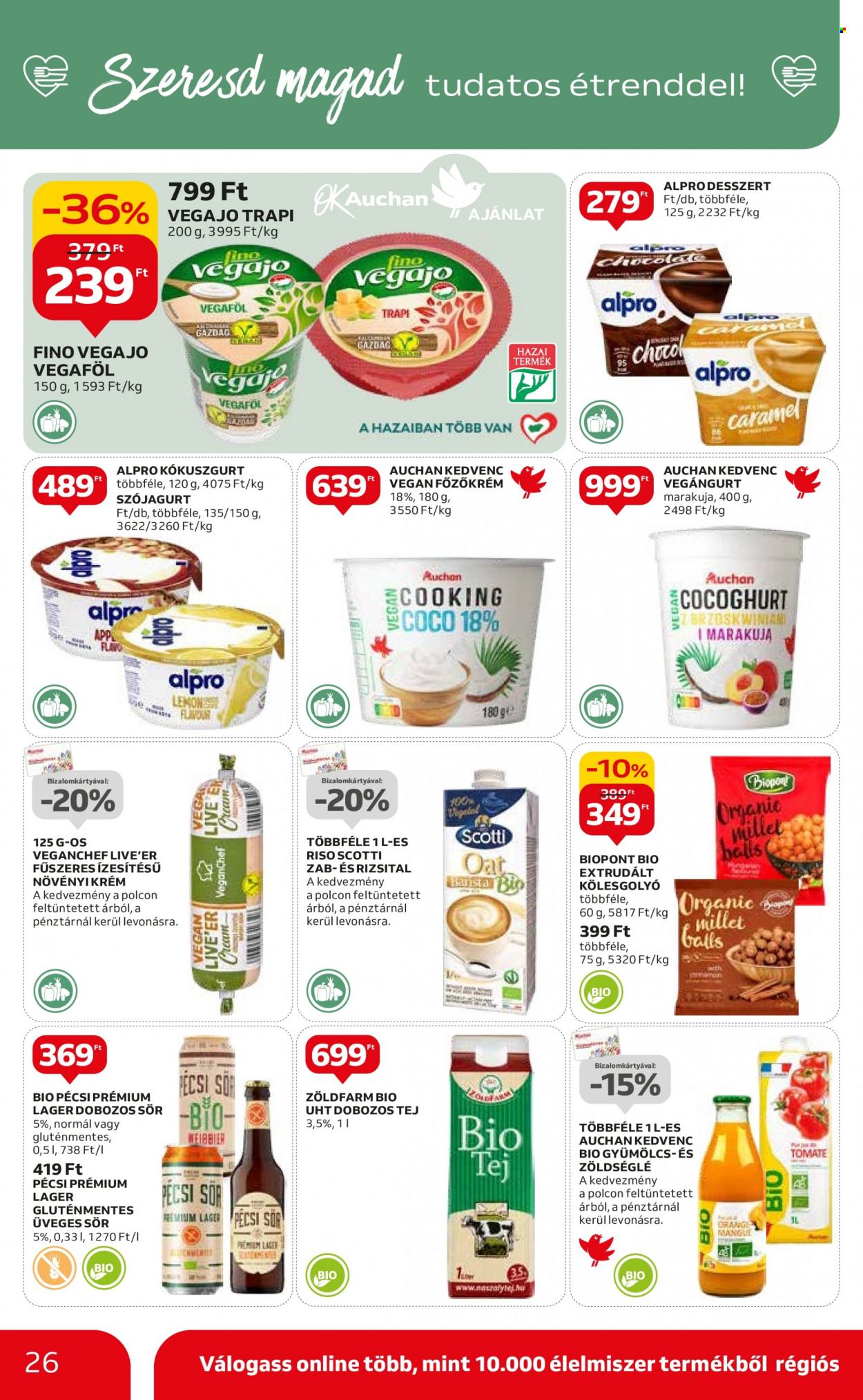 Auchan akciós újságok - 2023.10.19 - 2023.10.25. Oldal 26