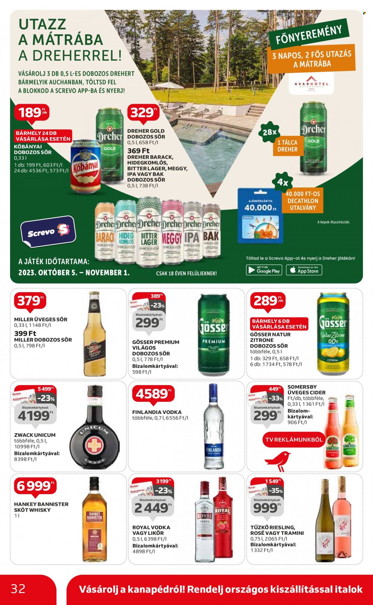 Auchan akciós újságok - 2023.10.19 - 2023.10.25. Oldal 32
