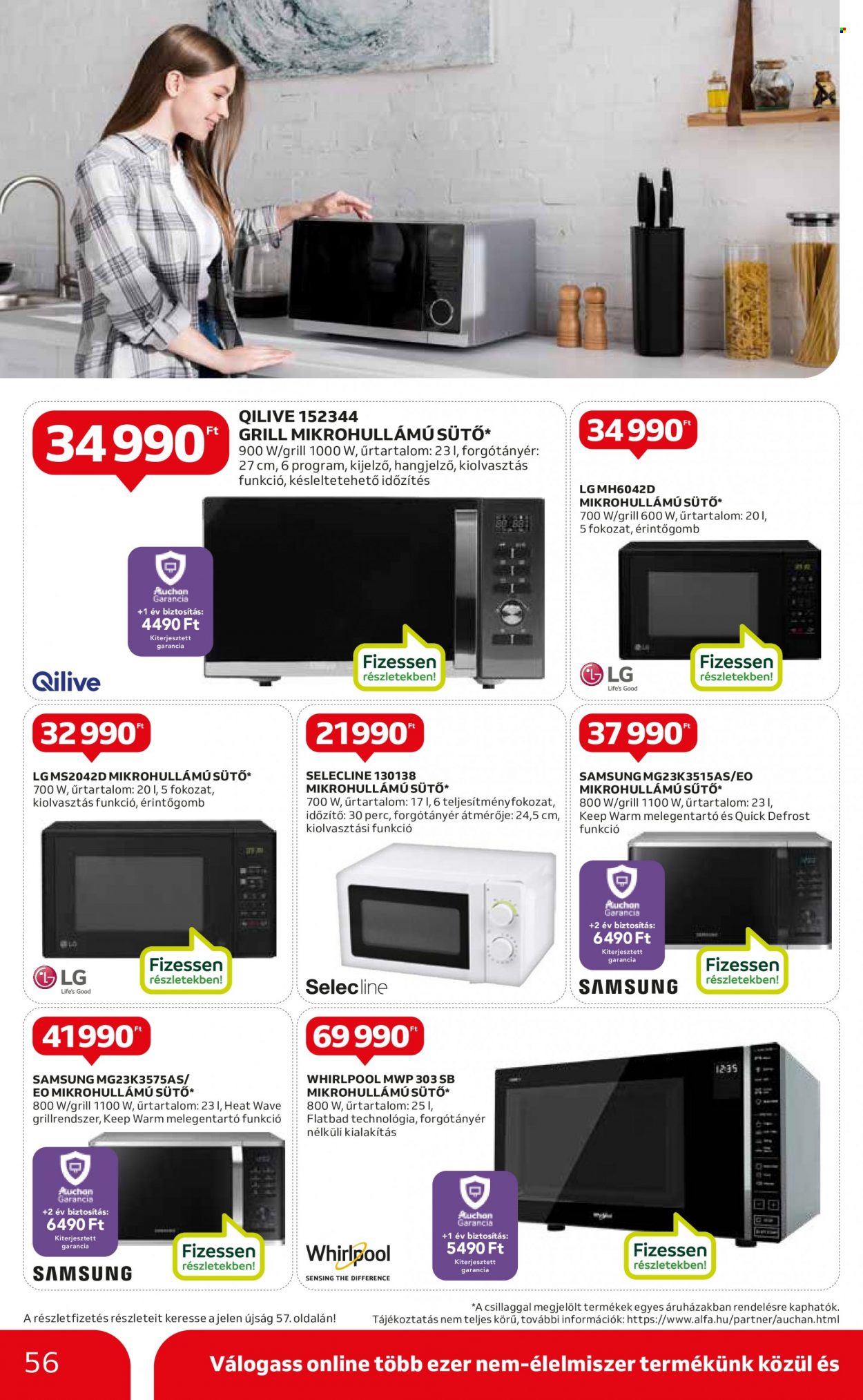 Auchan akciós újságok - 2023.10.19 - 2023.10.25. Oldal 56