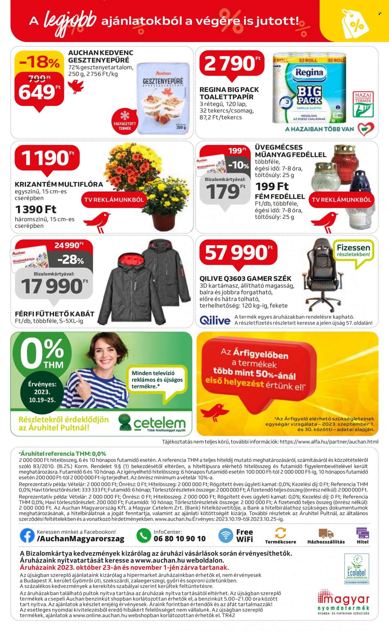 Auchan akciós újságok - 2023.10.19 - 2023.10.25. Oldal 62