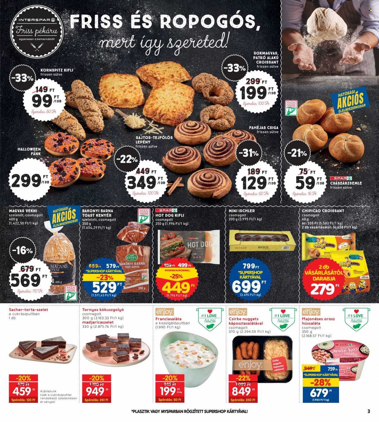 INTERSPAR akciós újságok - 2023.10.19 - 2023.10.25. Oldal 3