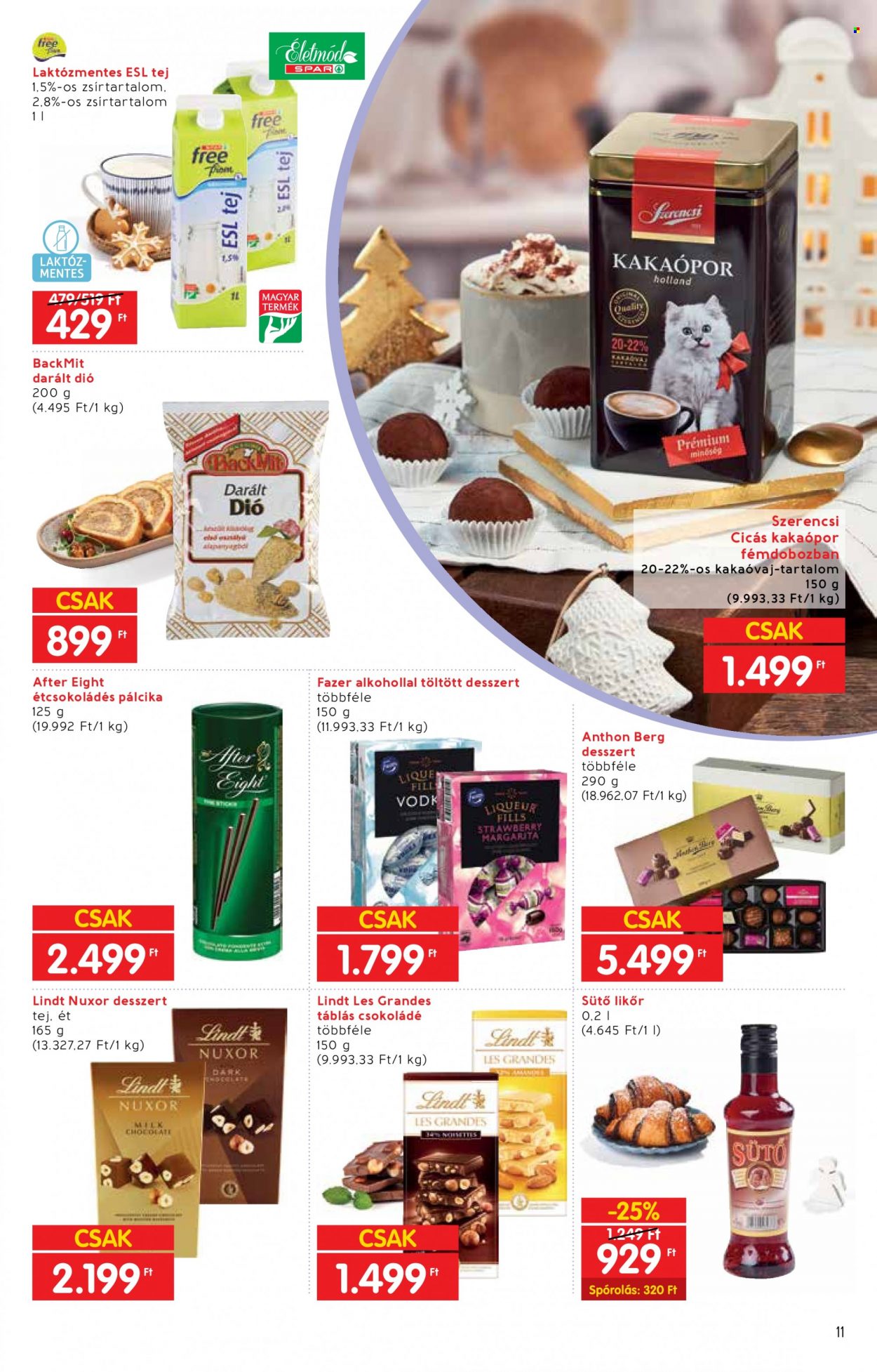 INTERSPAR akciós újságok - 2023.10.18 - 2023.11.15. Oldal 11