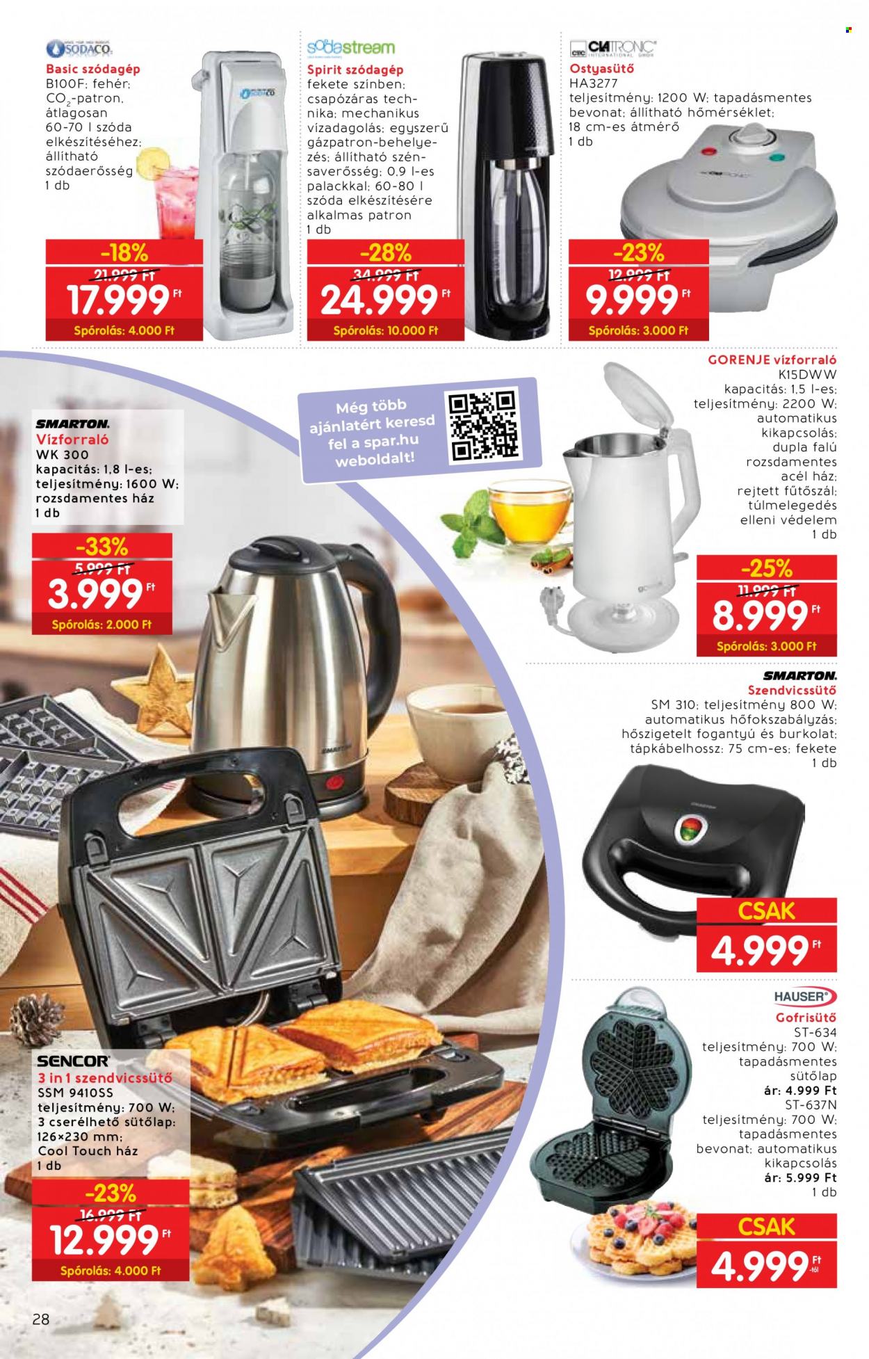 INTERSPAR akciós újságok - 2023.10.18 - 2023.11.15. Oldal 28
