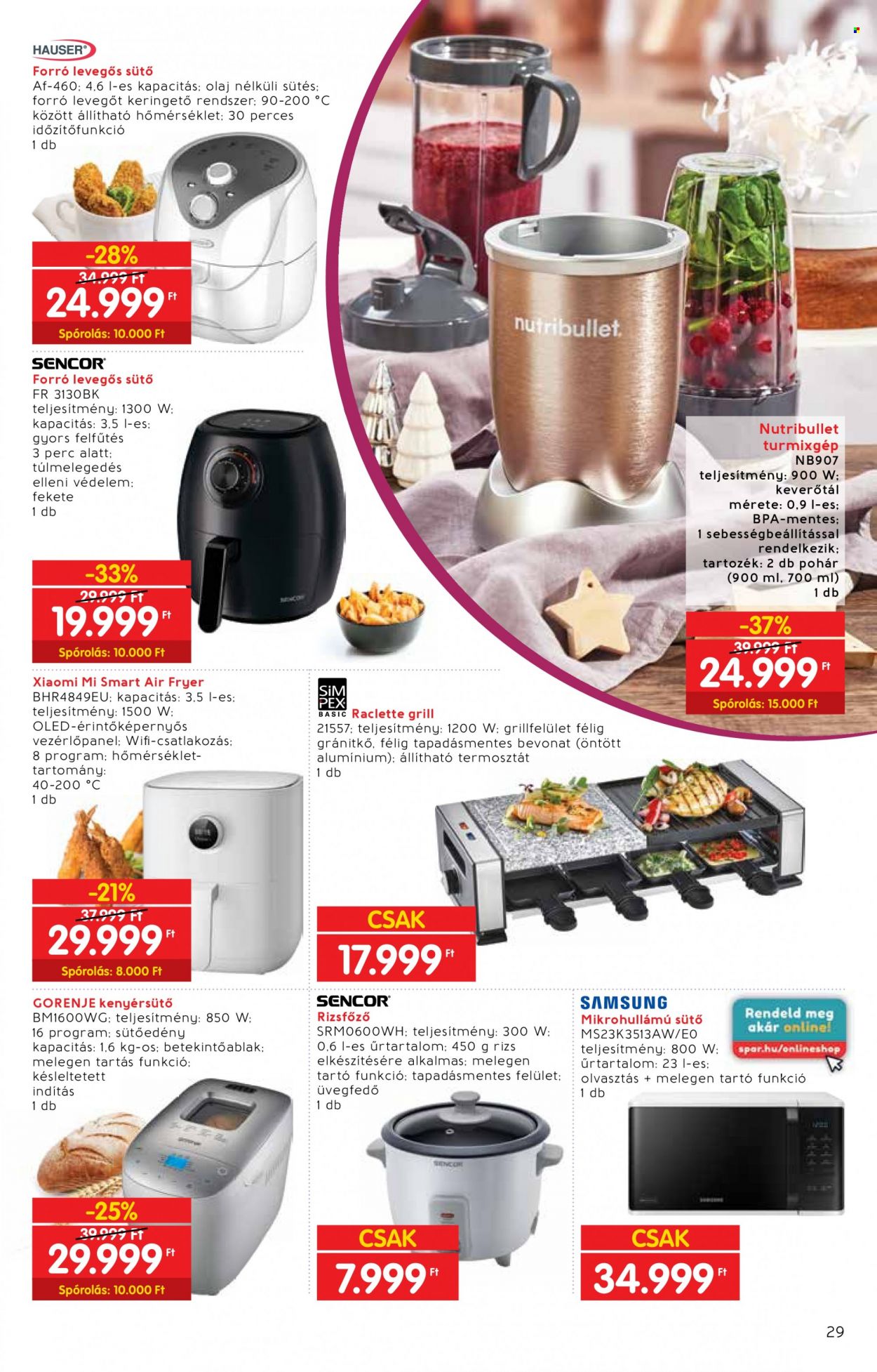 INTERSPAR akciós újságok - 2023.10.18 - 2023.11.15. Oldal 29