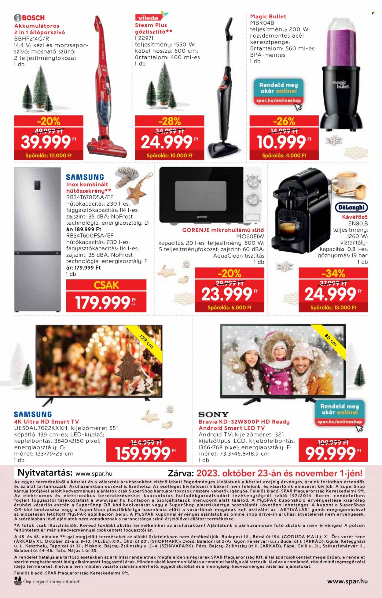 INTERSPAR akciós újságok - 2023.10.18 - 2023.11.15. Oldal 48
