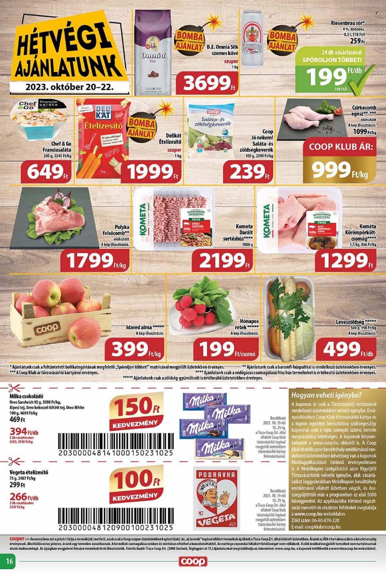 Coop akciós újságok - 2023.10.19 - 2023.10.25. Oldal 16