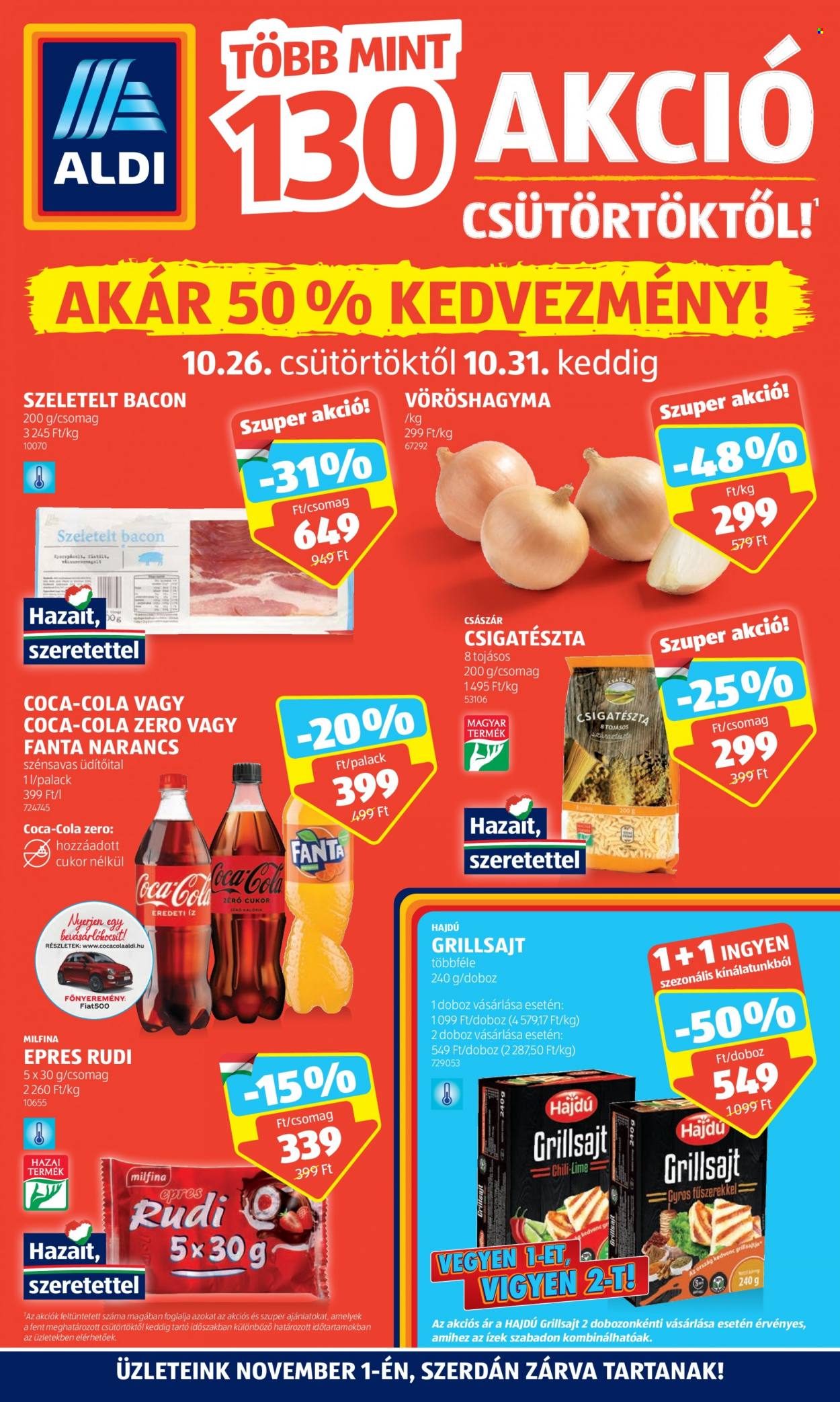 Aldi akciós újságok - 2023.10.26 - 2023.10.31. Oldal 1