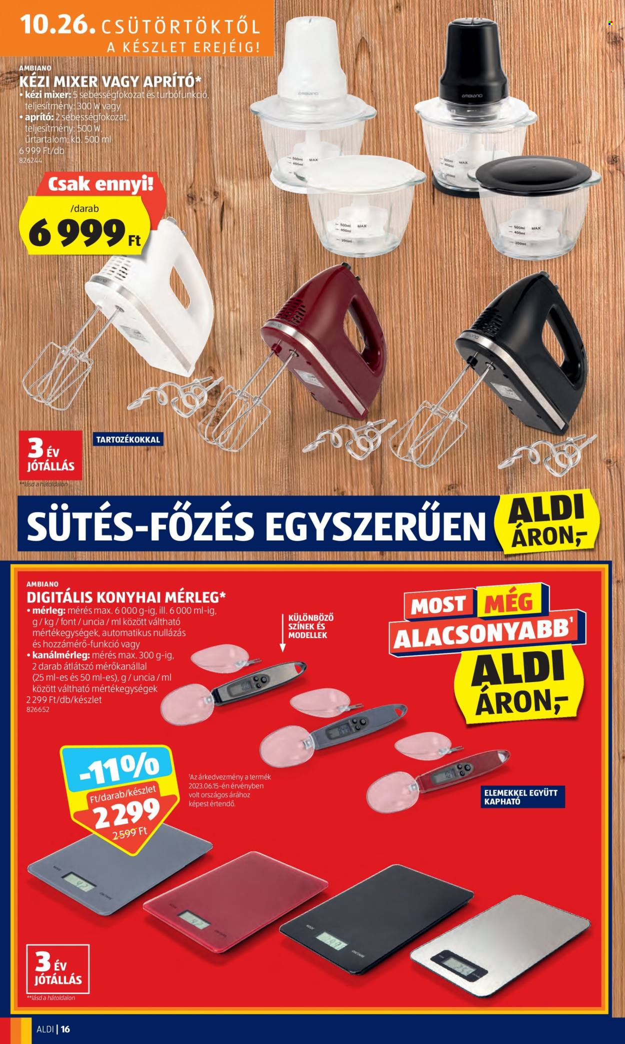 Aldi akciós újságok - 2023.10.26 - 2023.10.31. Oldal 20