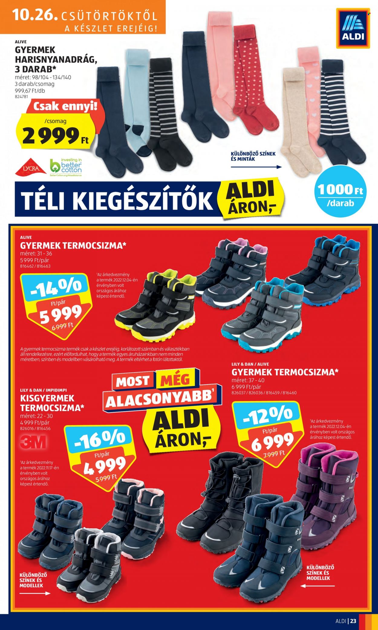 Aldi akciós újságok - 2023.10.26 - 2023.10.31. Oldal 27