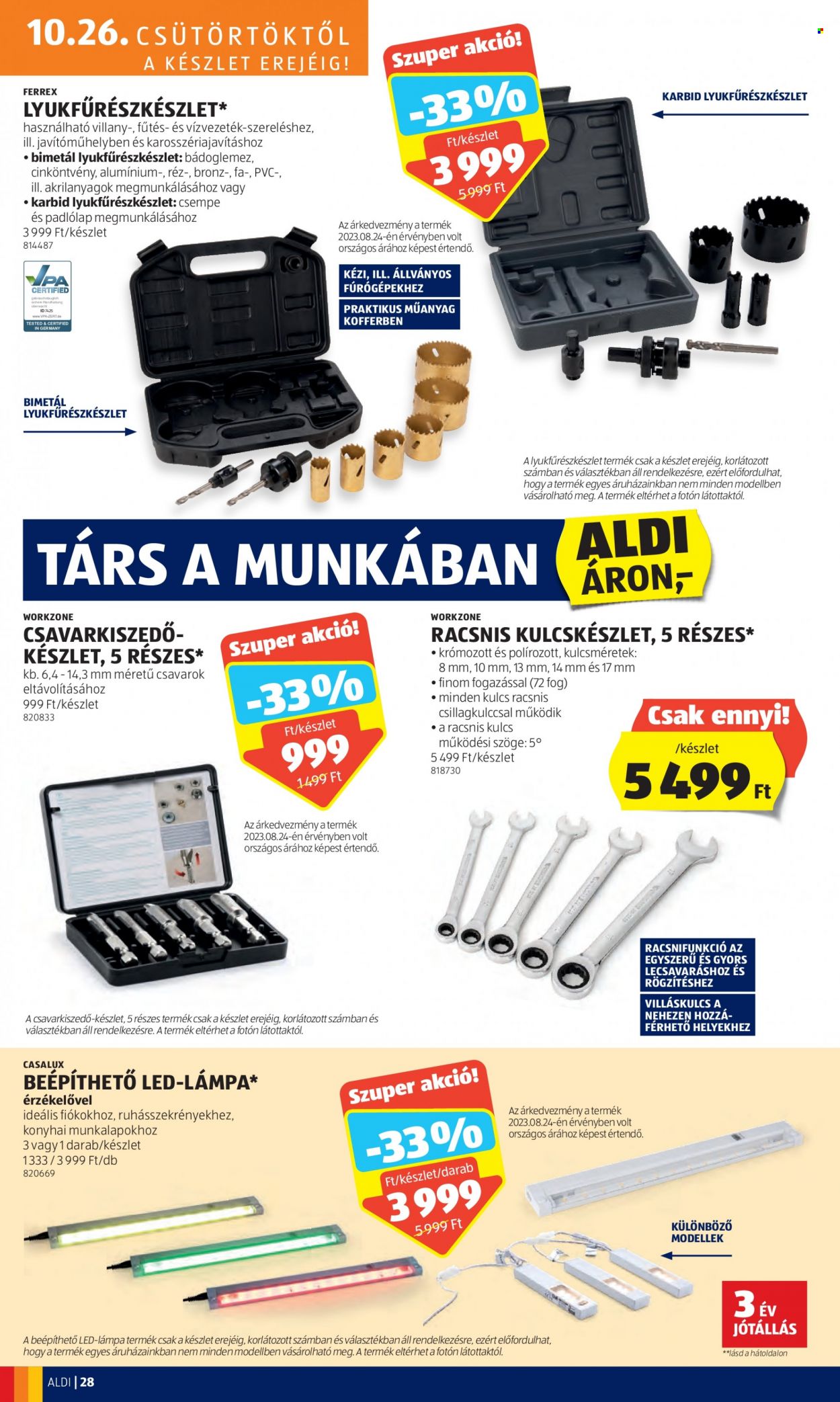Aldi akciós újságok - 2023.10.26 - 2023.10.31. Oldal 32
