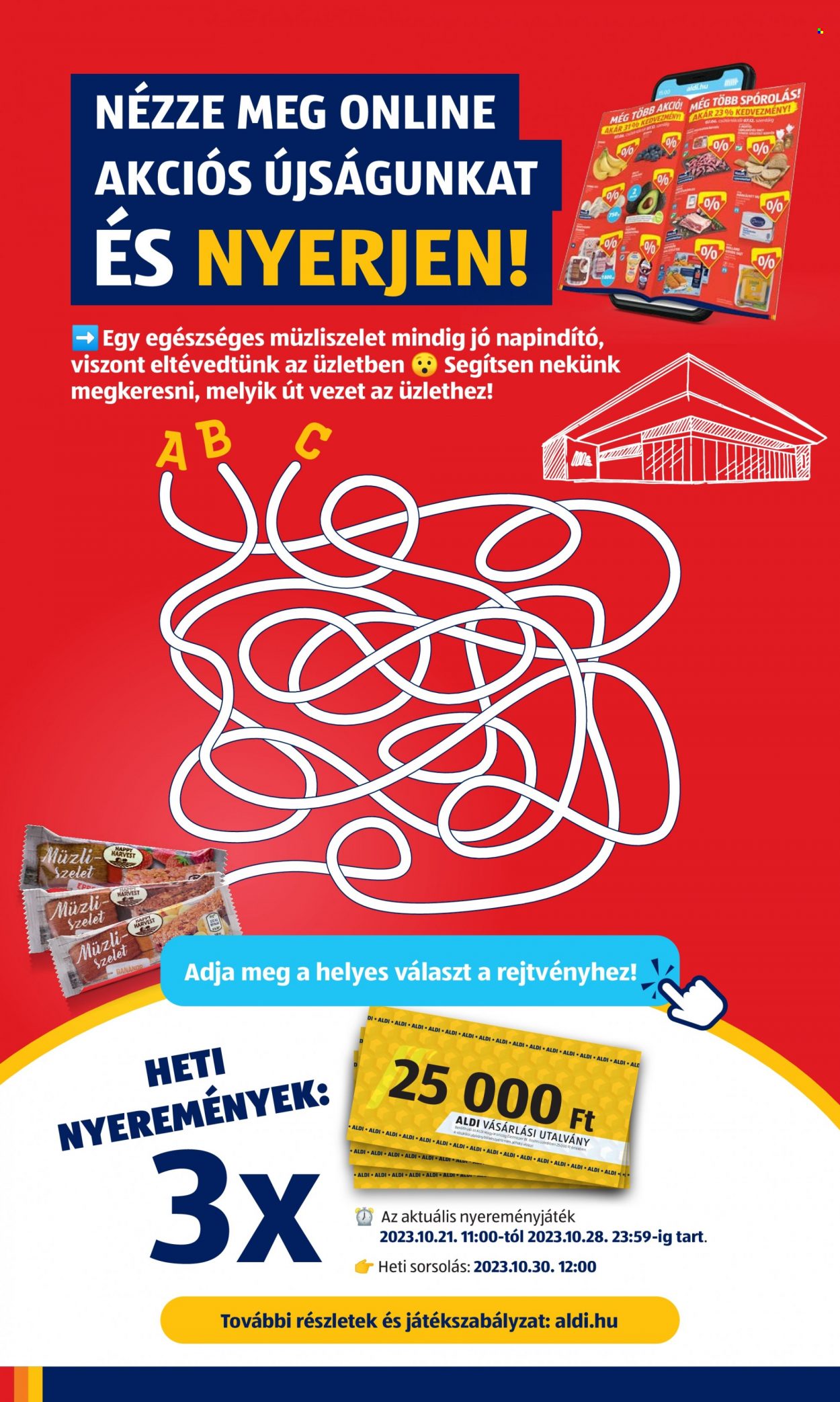 Aldi akciós újságok - 2023.10.26 - 2023.10.31. Oldal 34