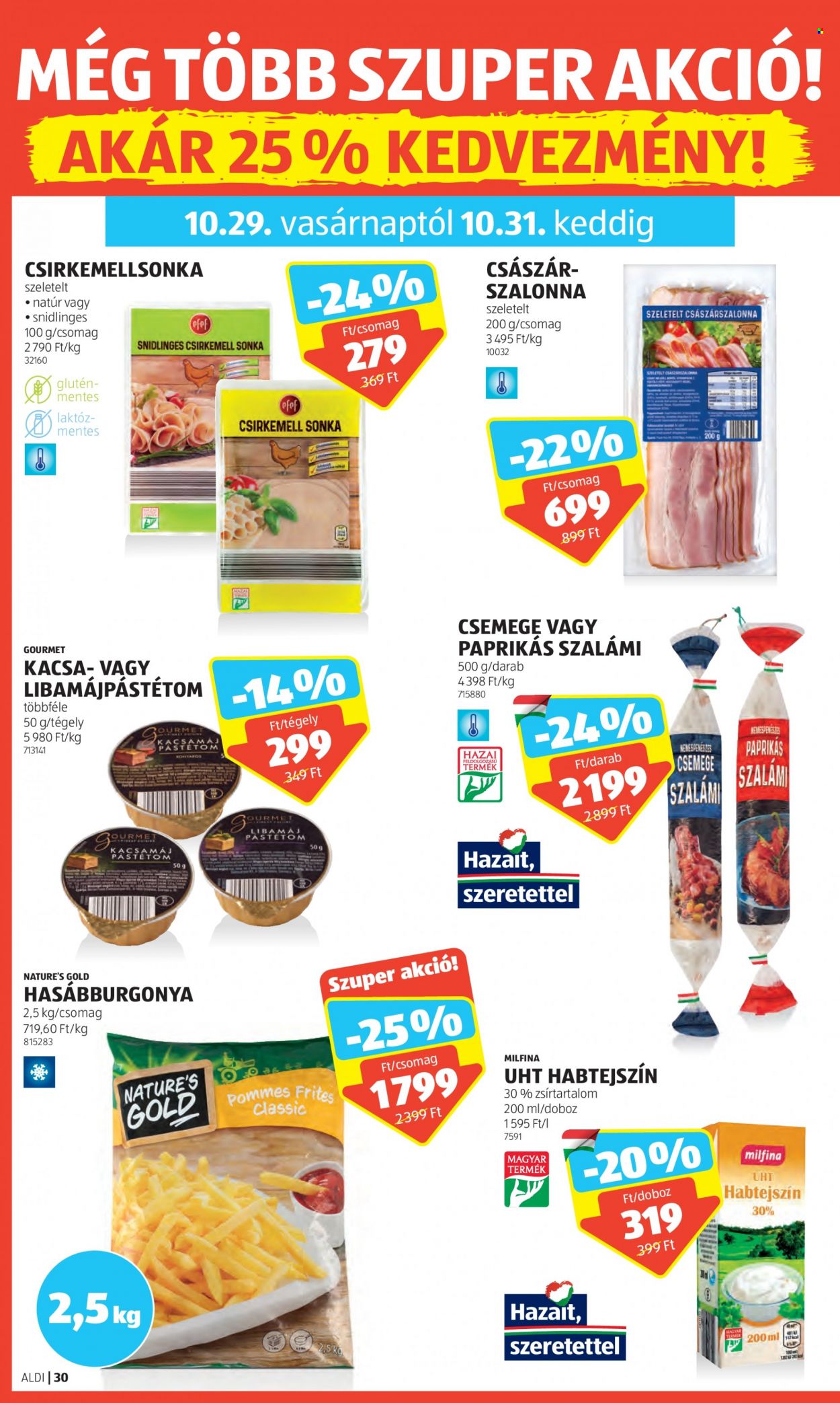 Aldi akciós újságok - 2023.10.26 - 2023.10.31. Oldal 36