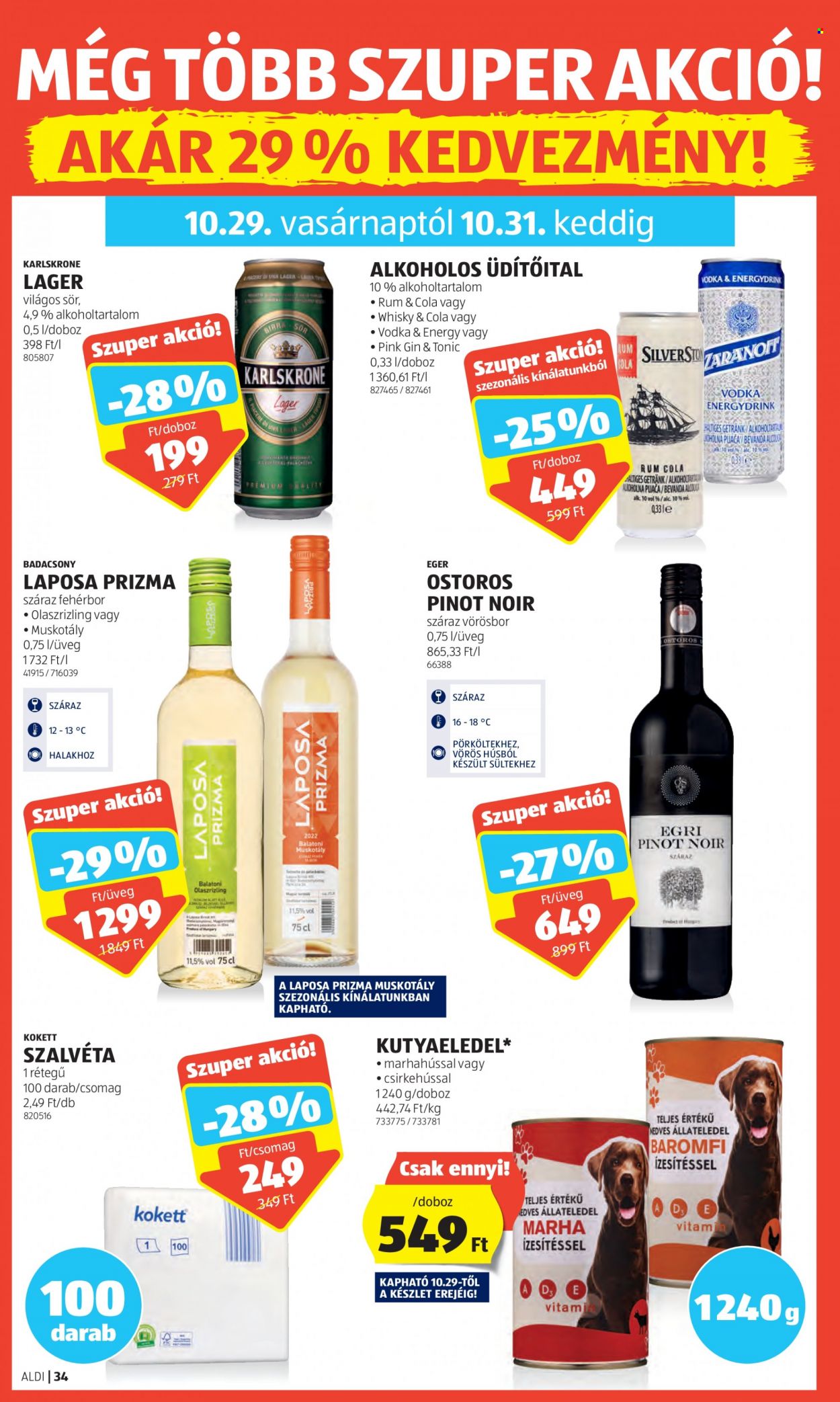 Aldi akciós újságok - 2023.10.26 - 2023.10.31. Oldal 40
