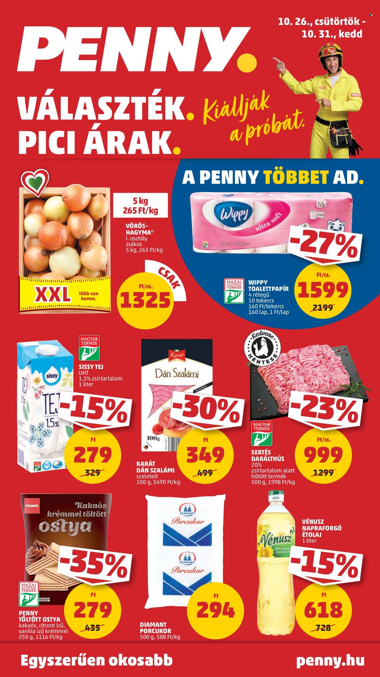 Penny Market akciós újságok - 2023.10.26 - 2023.10.31. Oldal 1