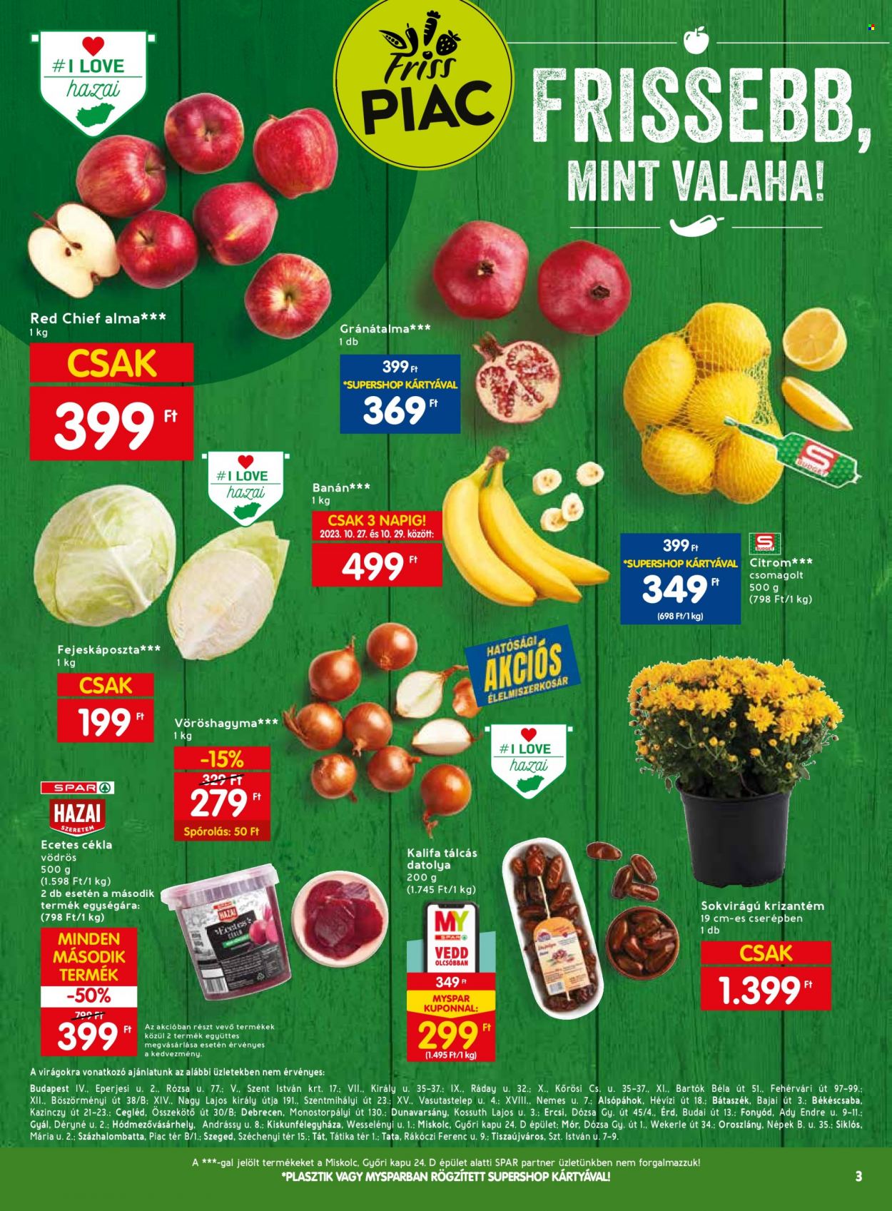 SPAR akciós újságok - 2023.10.26 - 2023.10.31. Oldal 3