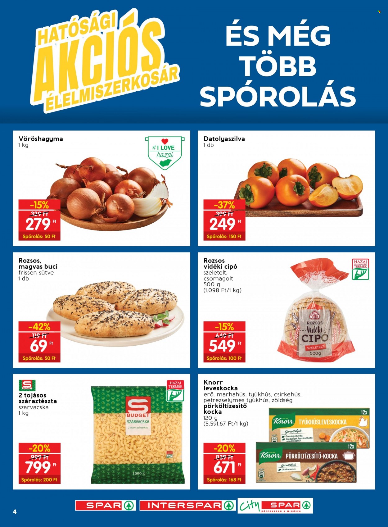 SPAR akciós újságok - 2023.10.26 - 2023.10.31. Oldal 4