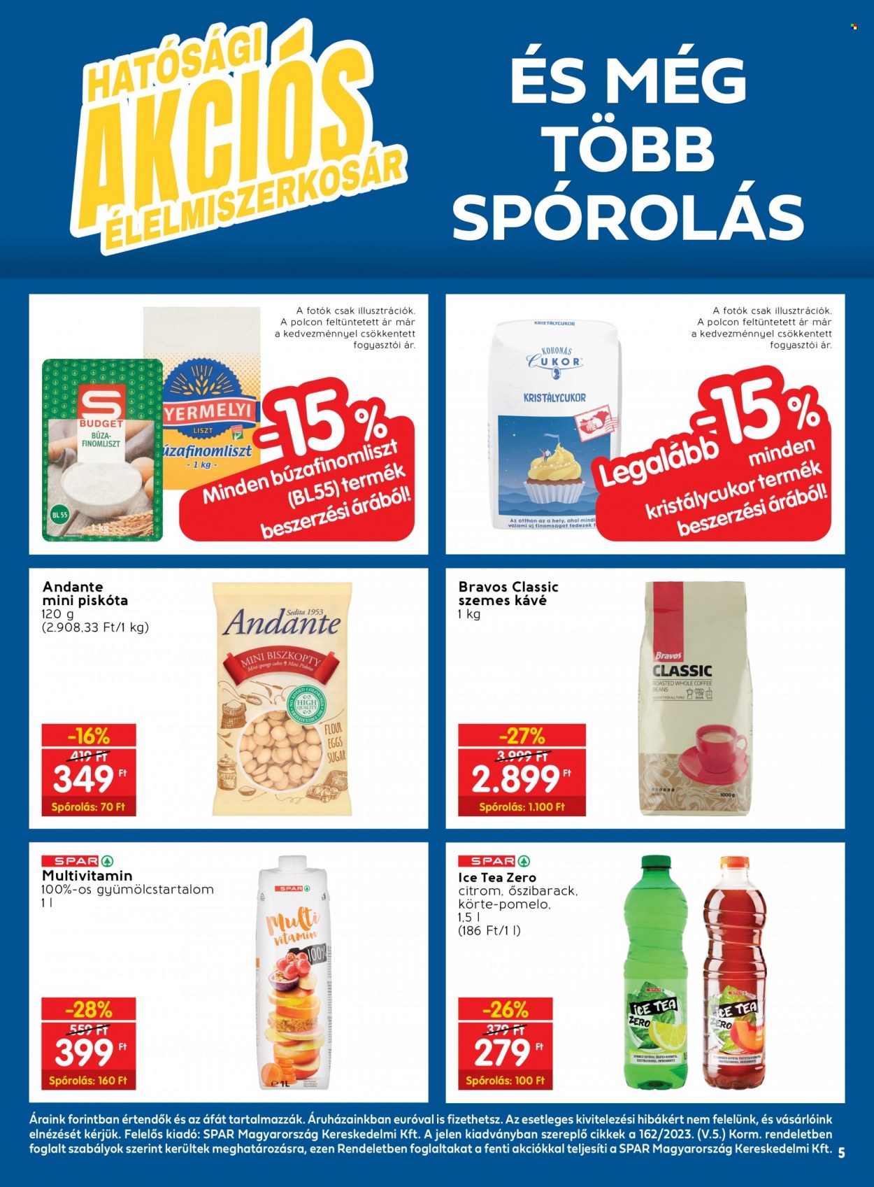 SPAR akciós újságok - 2023.10.26 - 2023.10.31. Oldal 5
