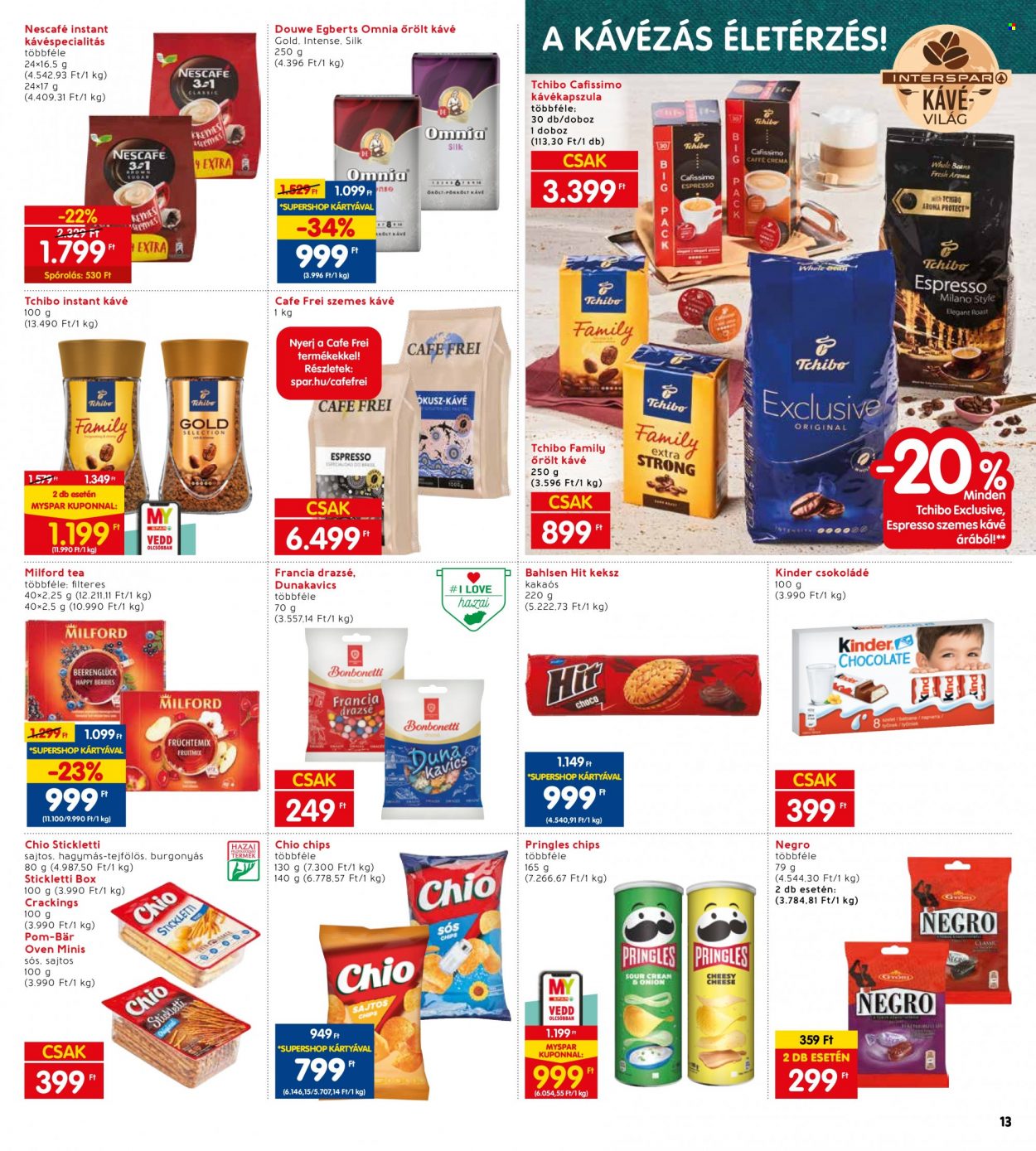 INTERSPAR akciós újságok - 2023.10.26 - 2023.10.31. Oldal 13