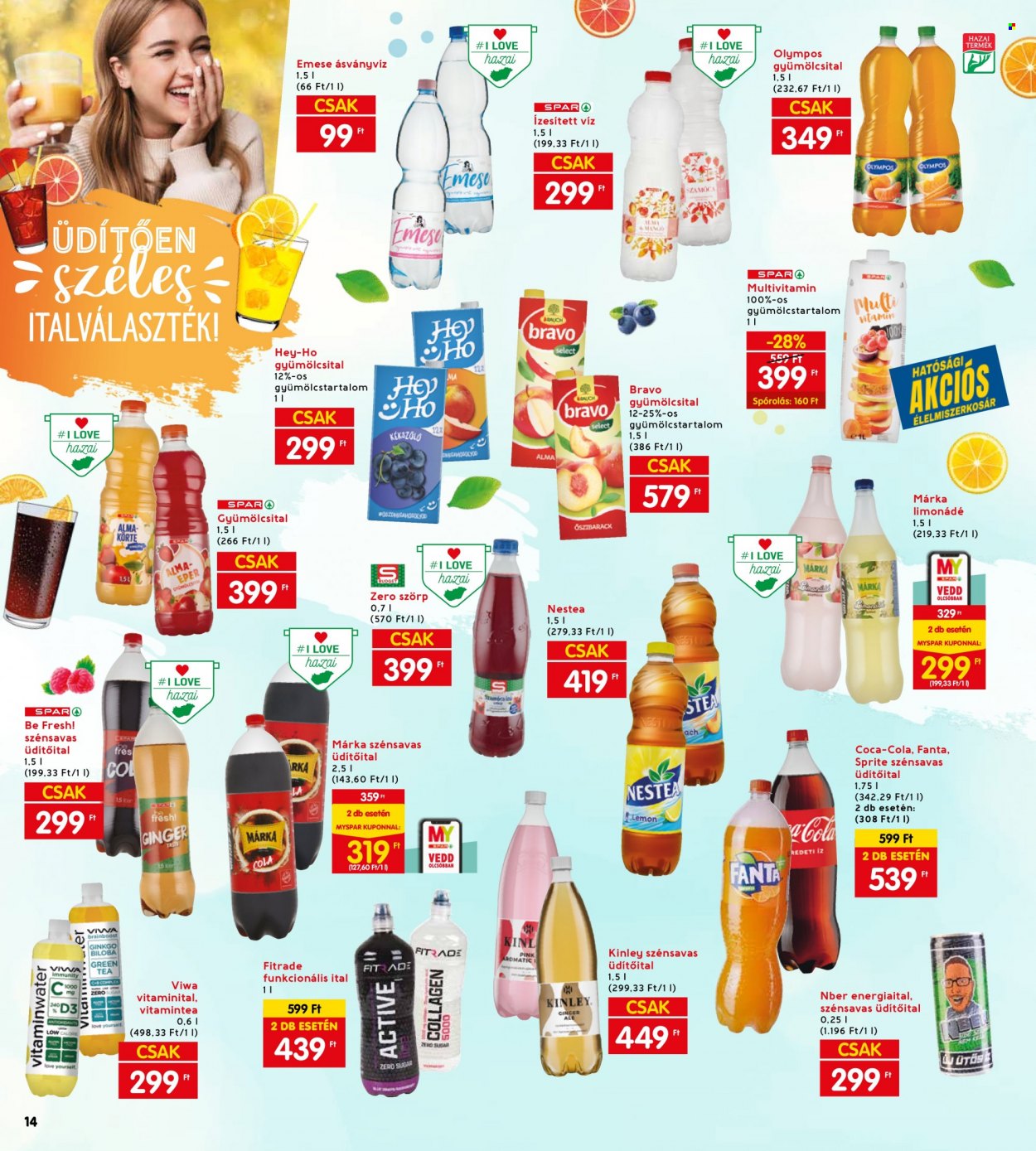 INTERSPAR akciós újságok - 2023.10.26 - 2023.10.31. Oldal 14
