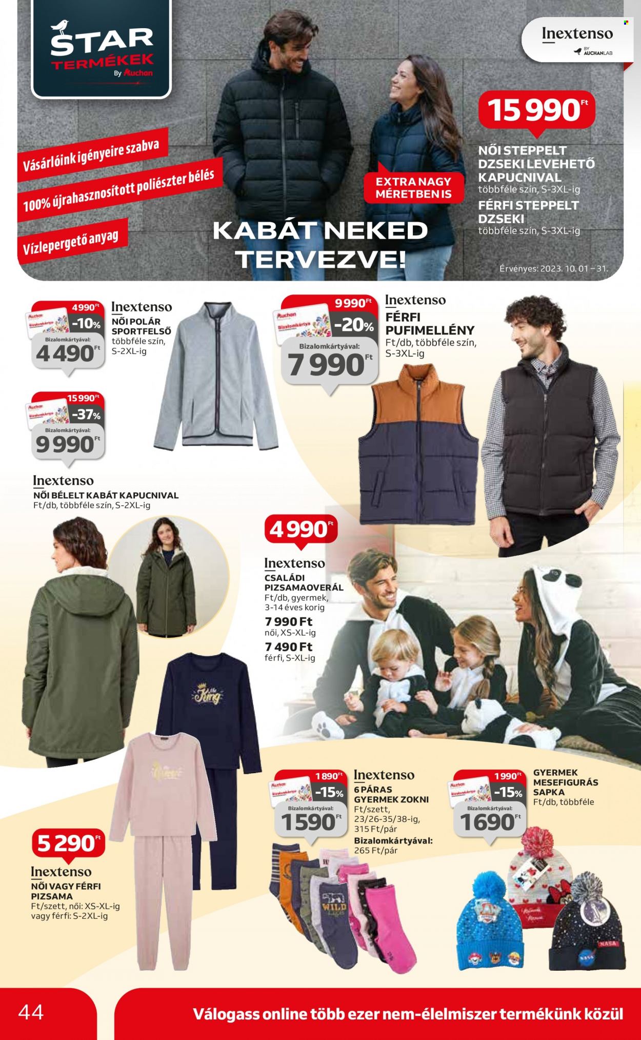 Auchan akciós újságok - 2023.10.26 - 2023.10.31. Oldal 44